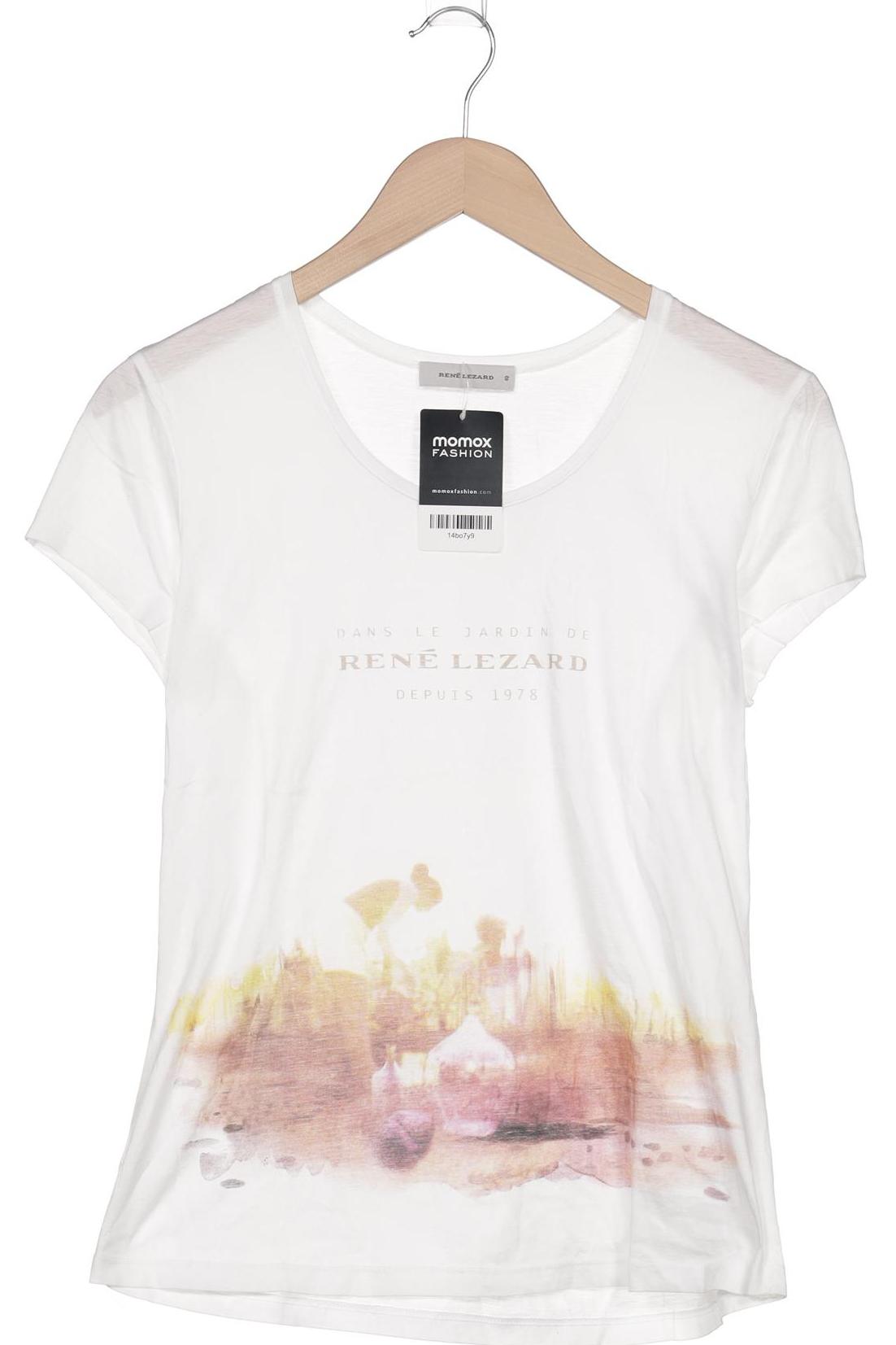 

Rene Lezard Damen T-Shirt, weiß, Gr. 40