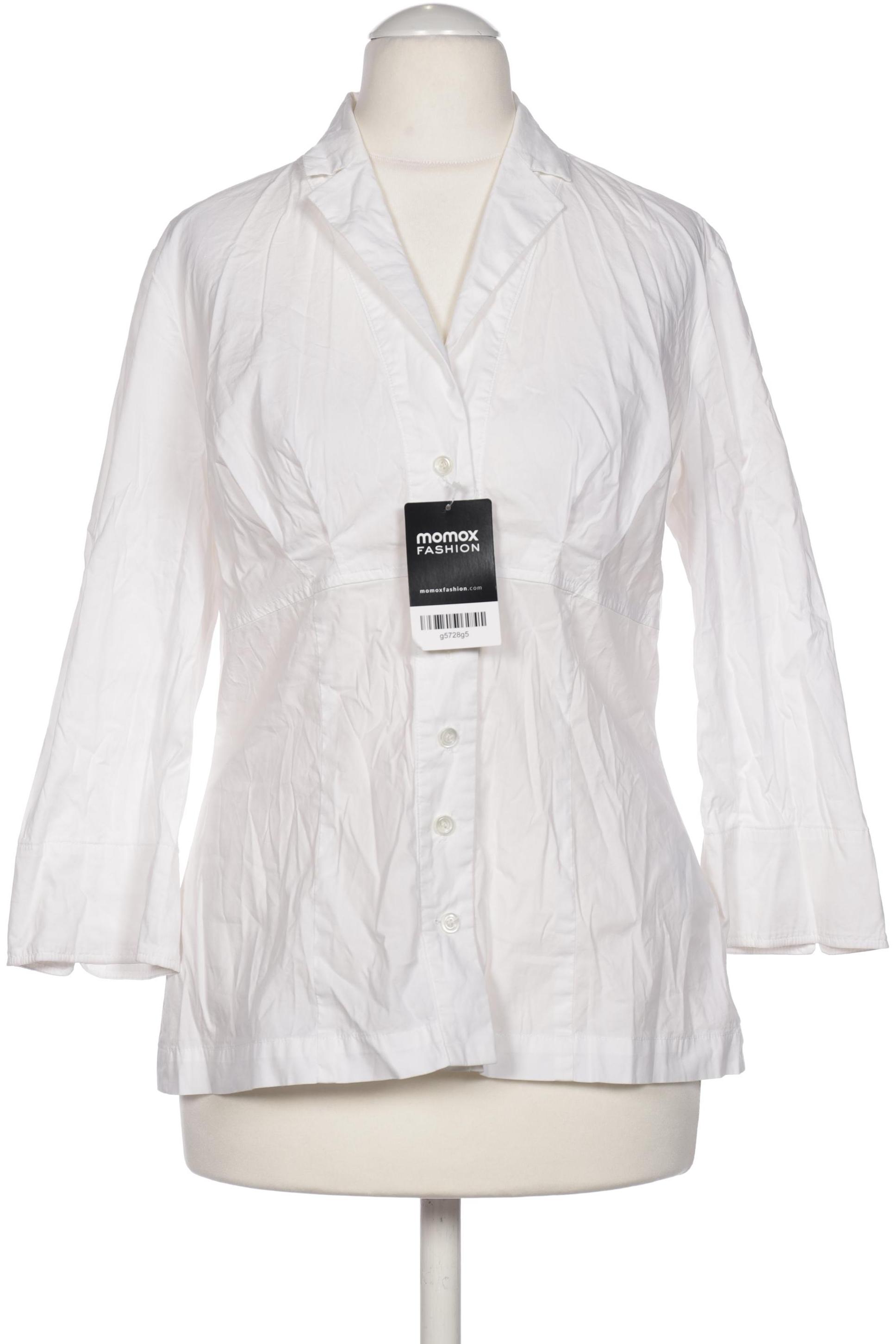 

Rene Lezard Damen Bluse, weiß, Gr. 36