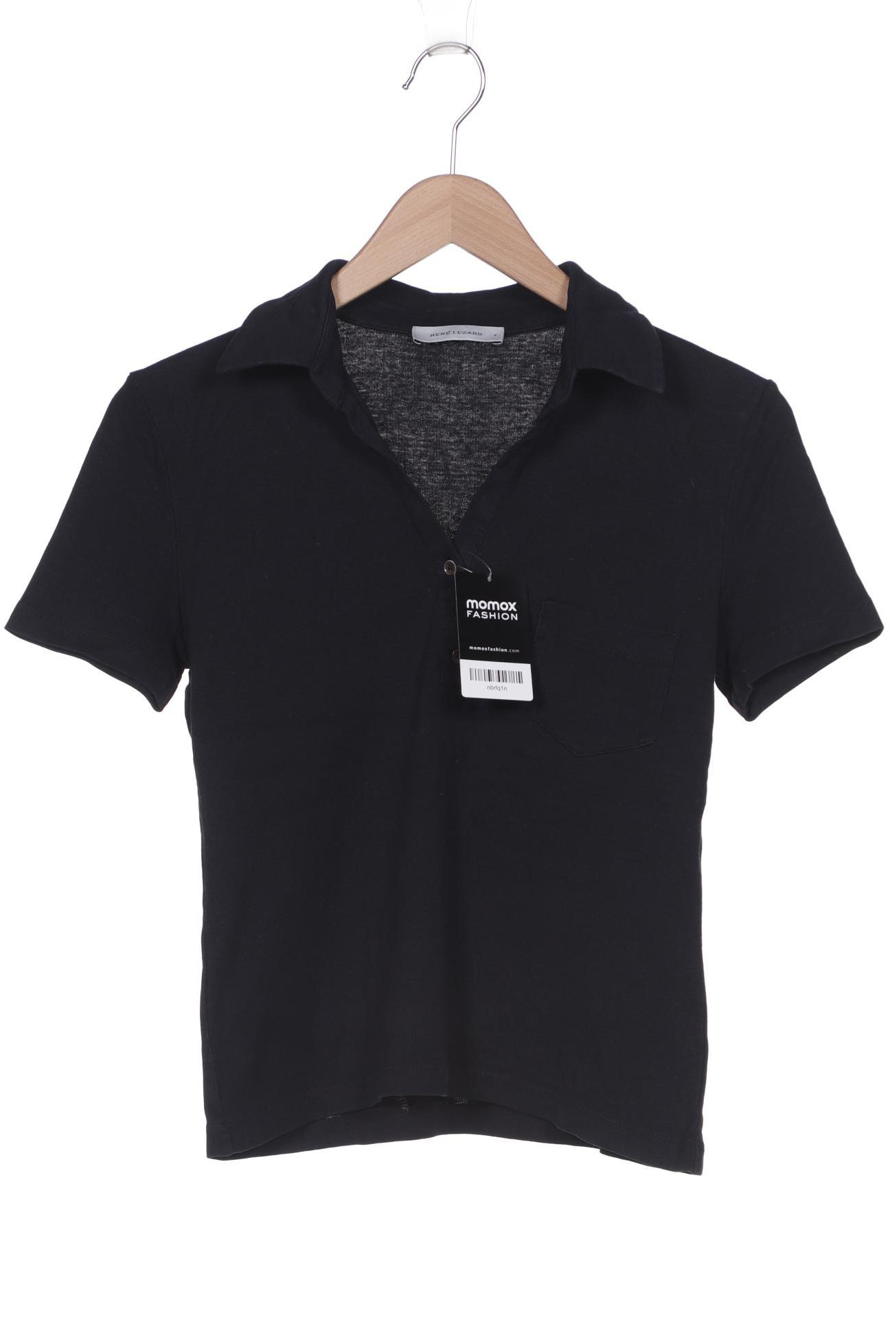 

Rene Lezard Damen Poloshirt, schwarz