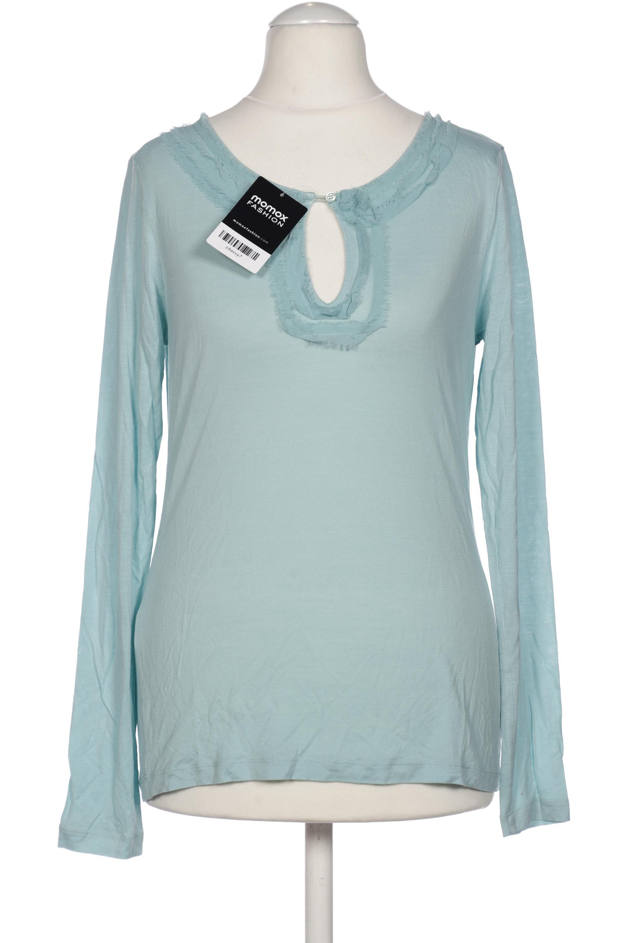 

Rene Lezard Damen Langarmshirt, türkis, Gr. 36