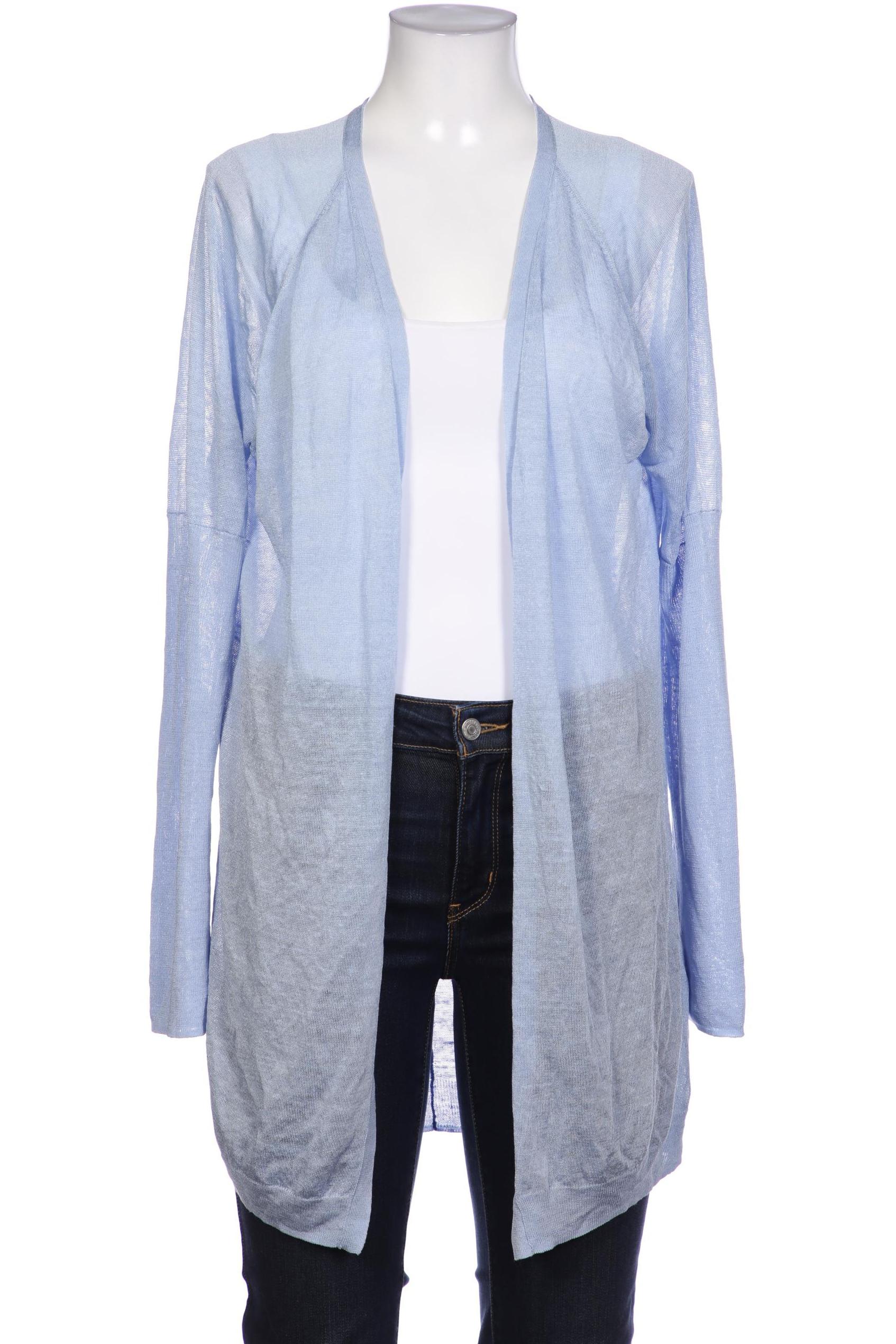 

Rene Lezard Damen Strickjacke, blau, Gr. 40