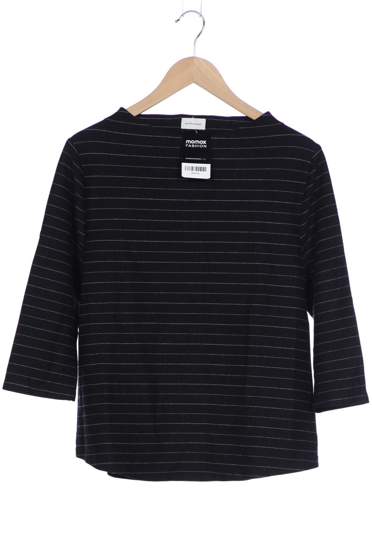 

Rene Lezard Damen Langarmshirt, schwarz, Gr. 38