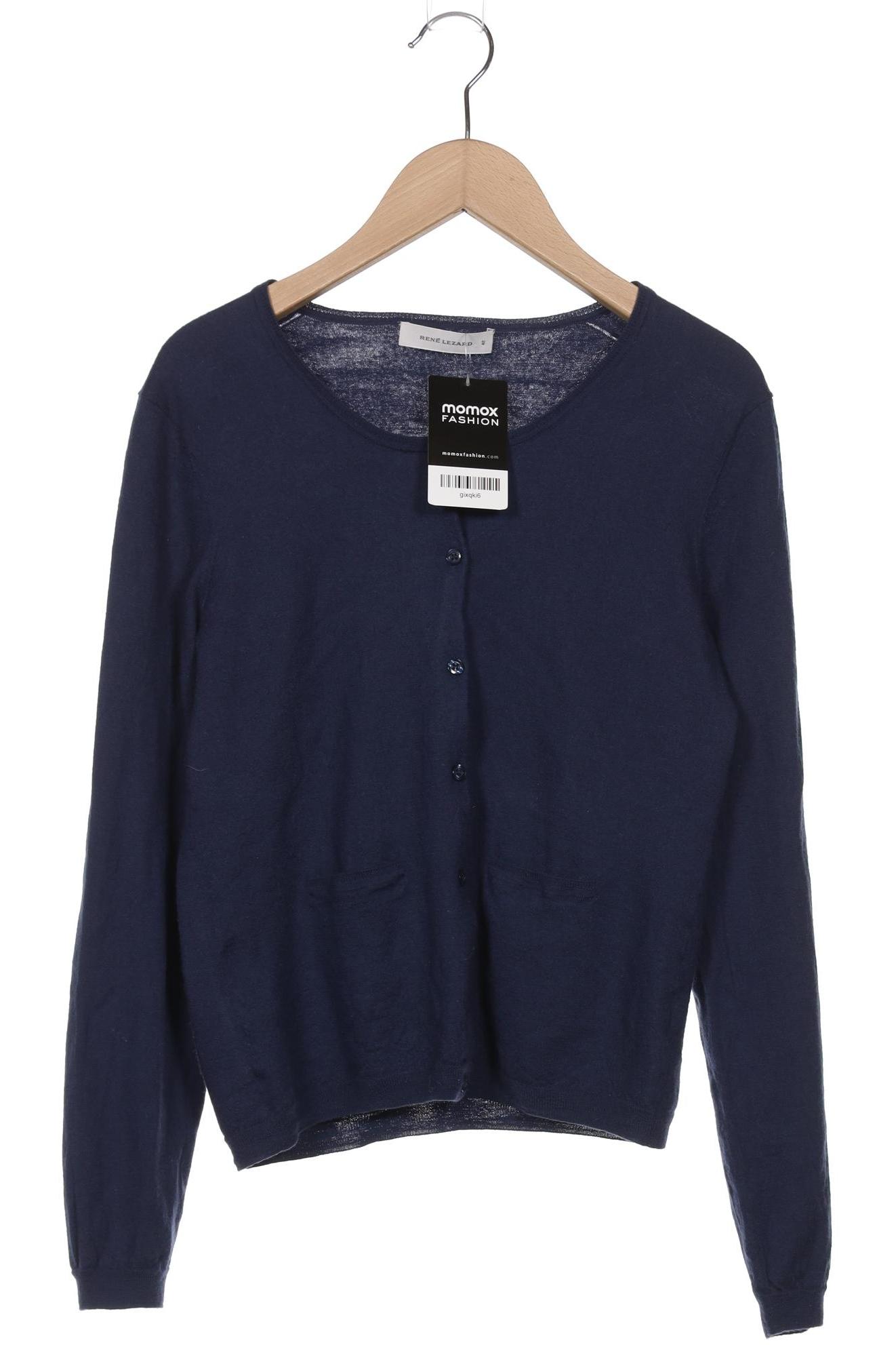 

Rene Lezard Damen Strickjacke, marineblau, Gr. 42