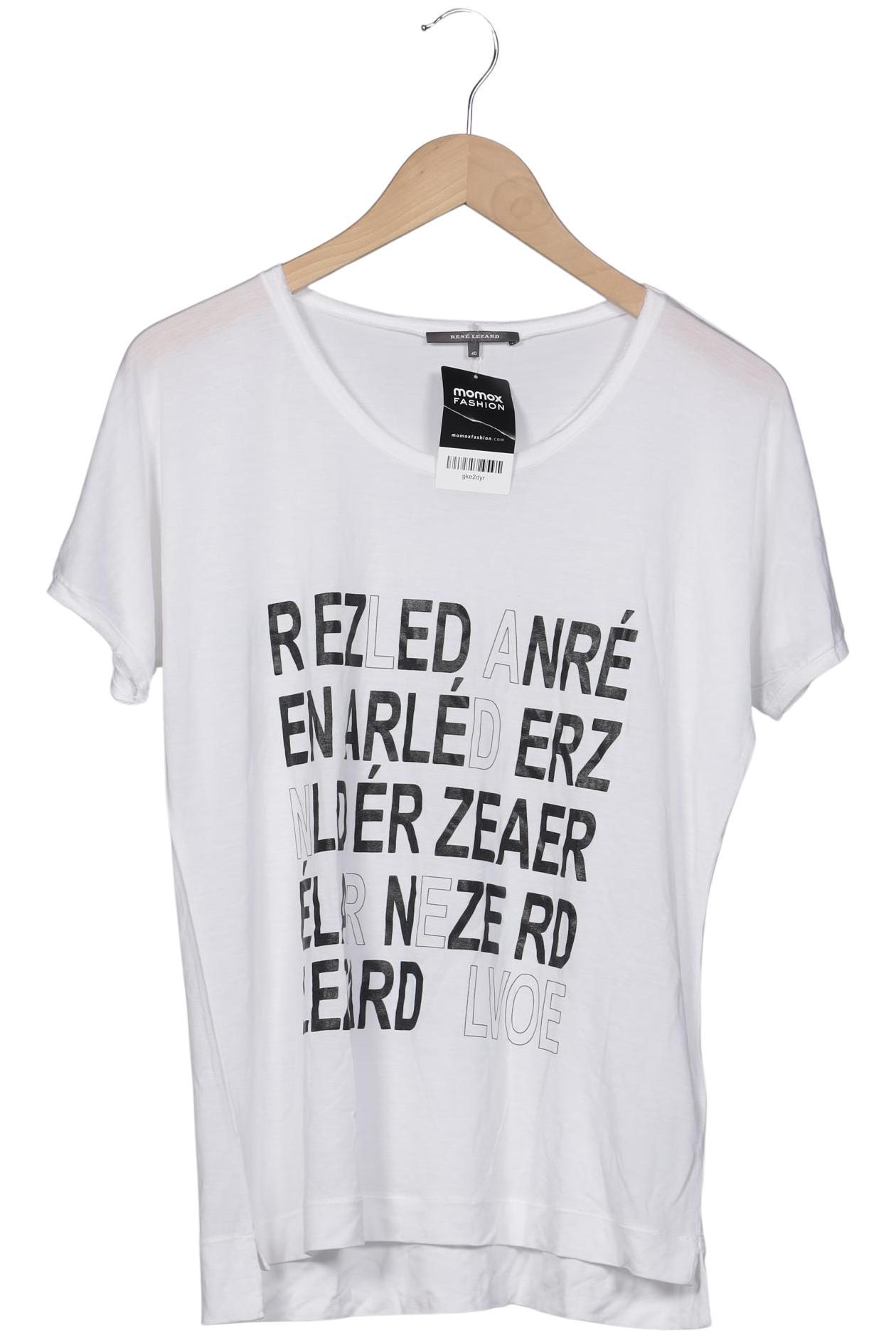 

Rene Lezard Damen T-Shirt, weiß, Gr. 40