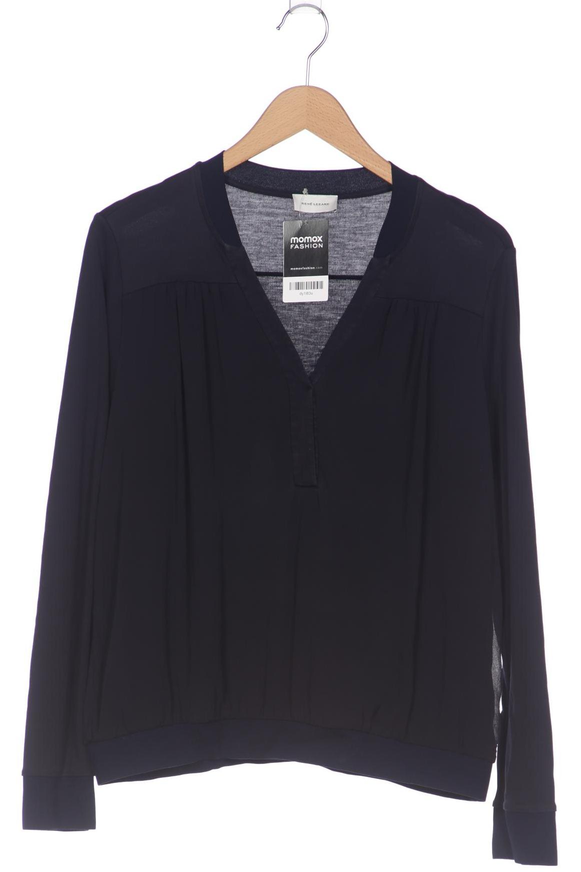 

Rene Lezard Damen Langarmshirt, marineblau, Gr. 40