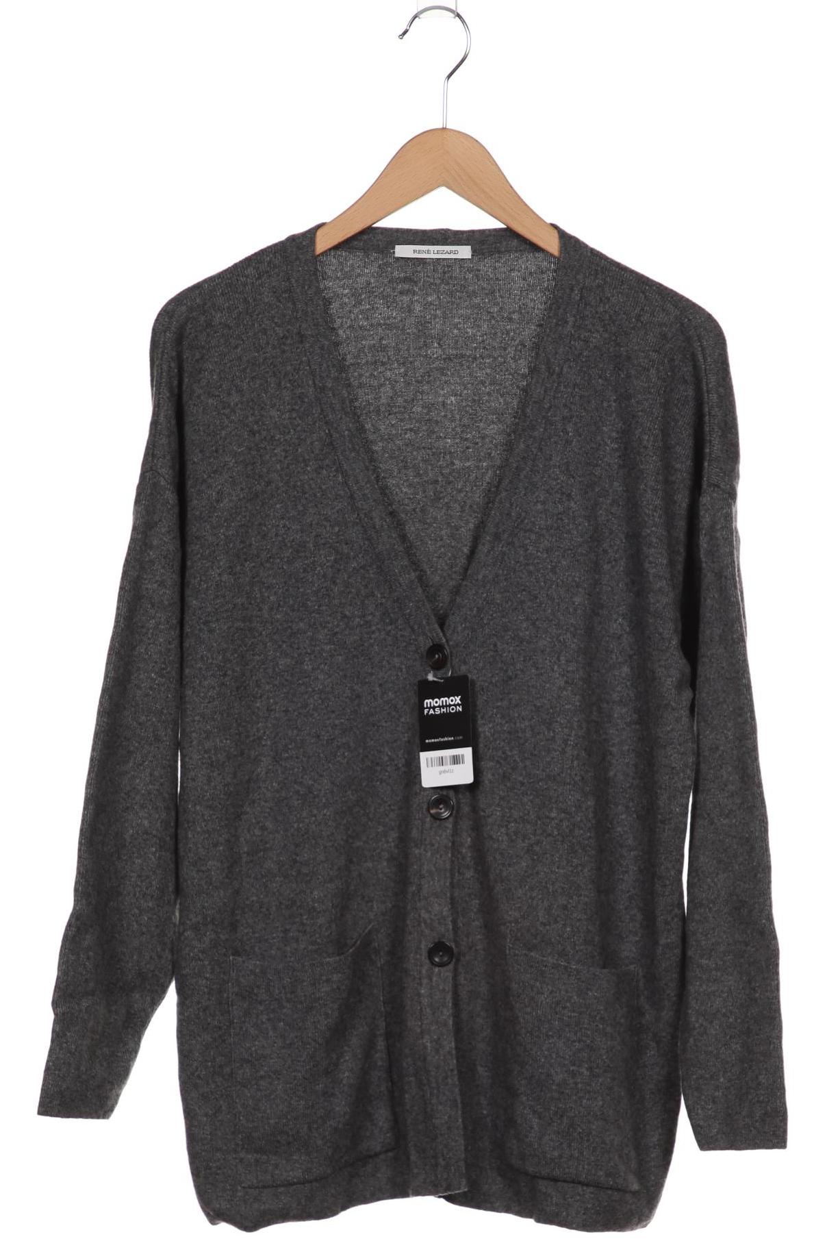 

Rene Lezard Damen Strickjacke, grau, Gr. 40