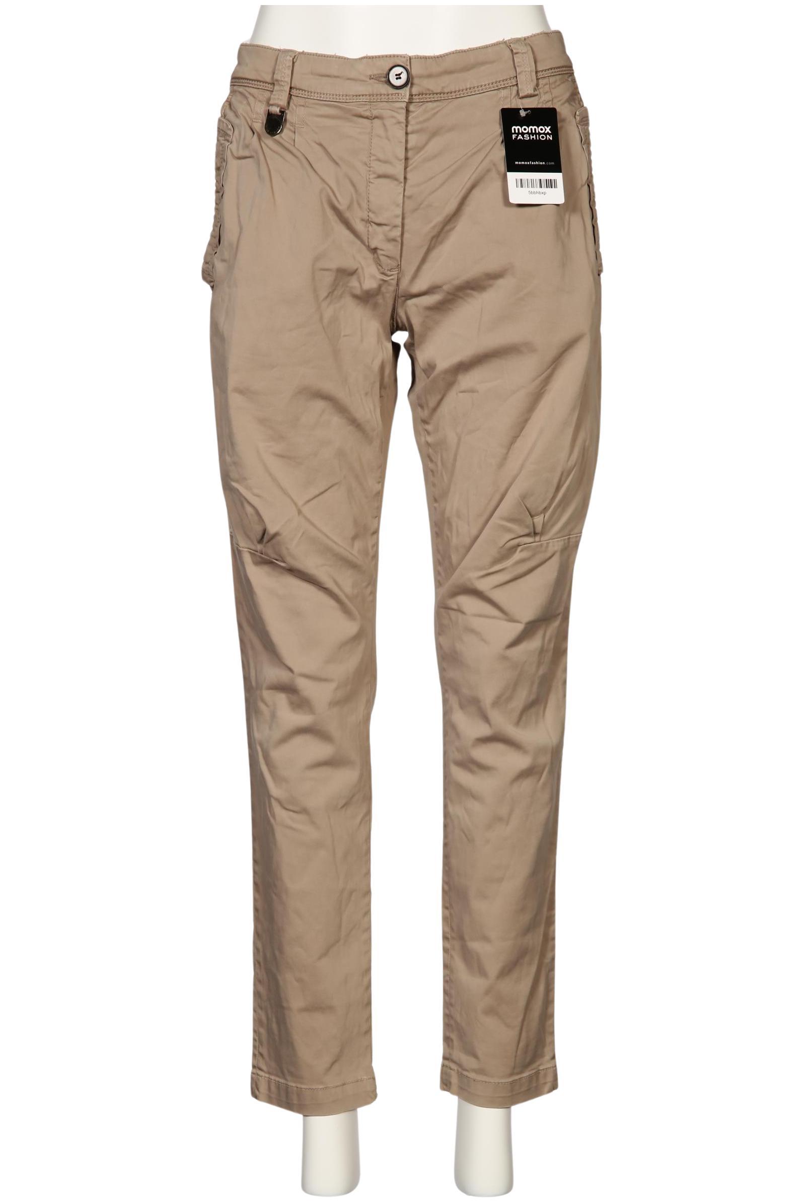 

Rene Lezard Damen Stoffhose, beige, Gr. 40