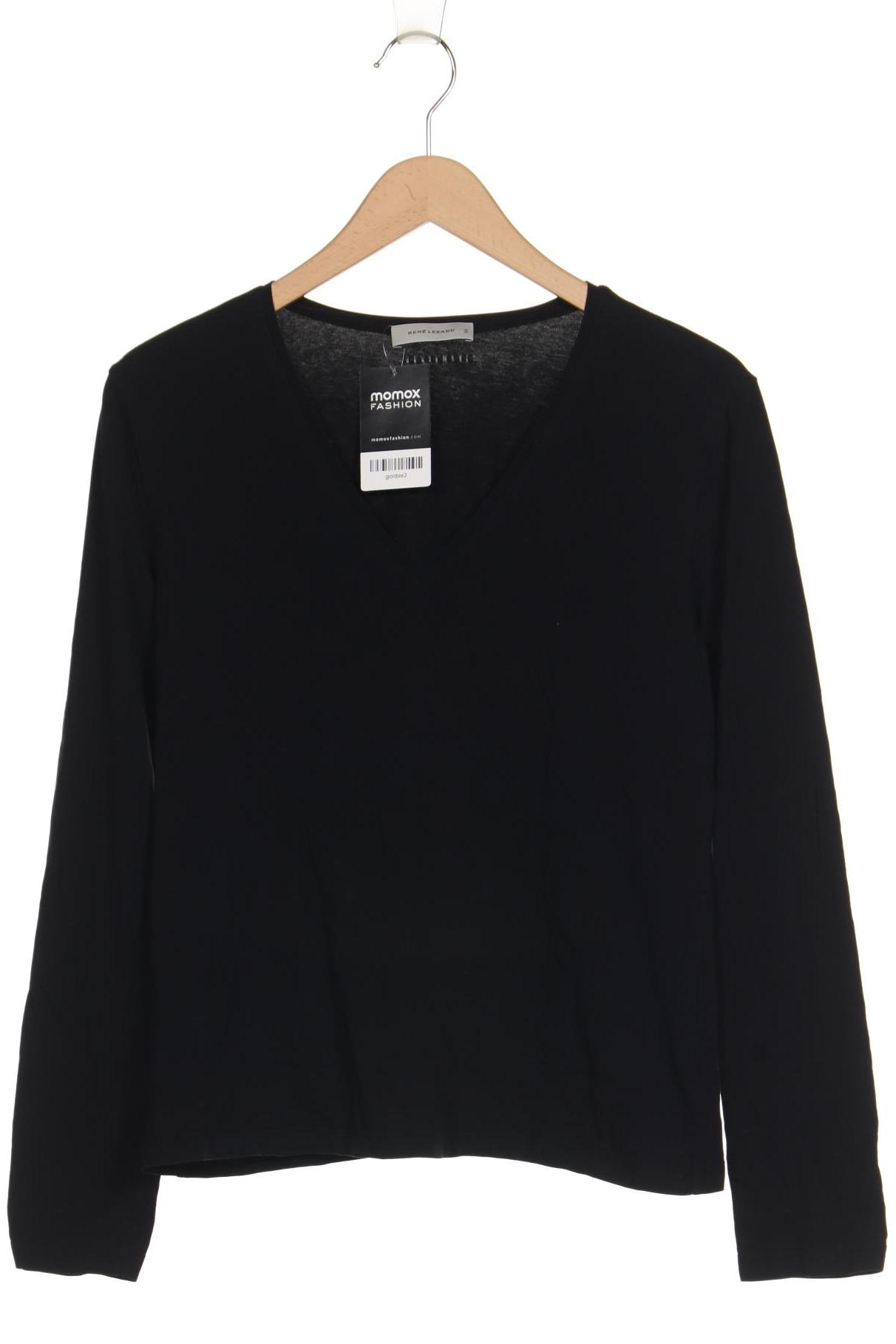 

Rene Lezard Damen Langarmshirt, schwarz, Gr. 46