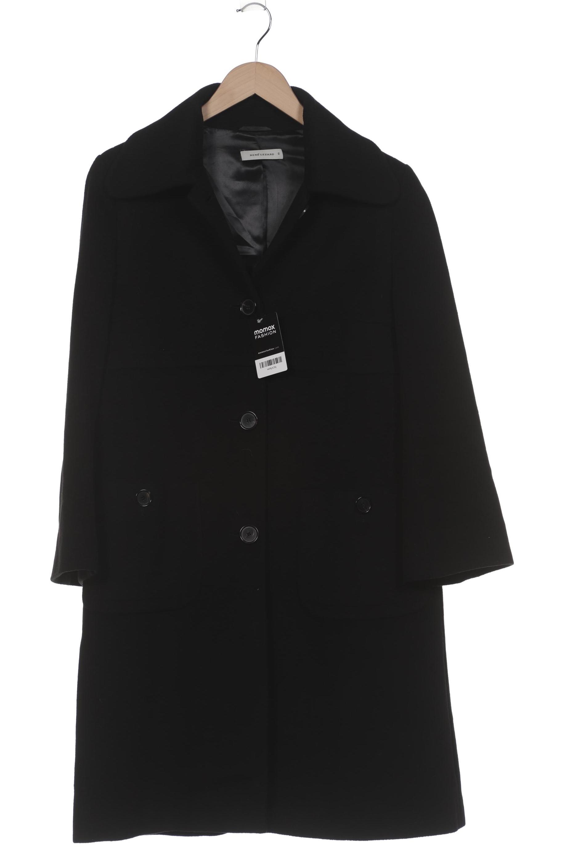 

Rene Lezard Damen Mantel, schwarz, Gr. 40