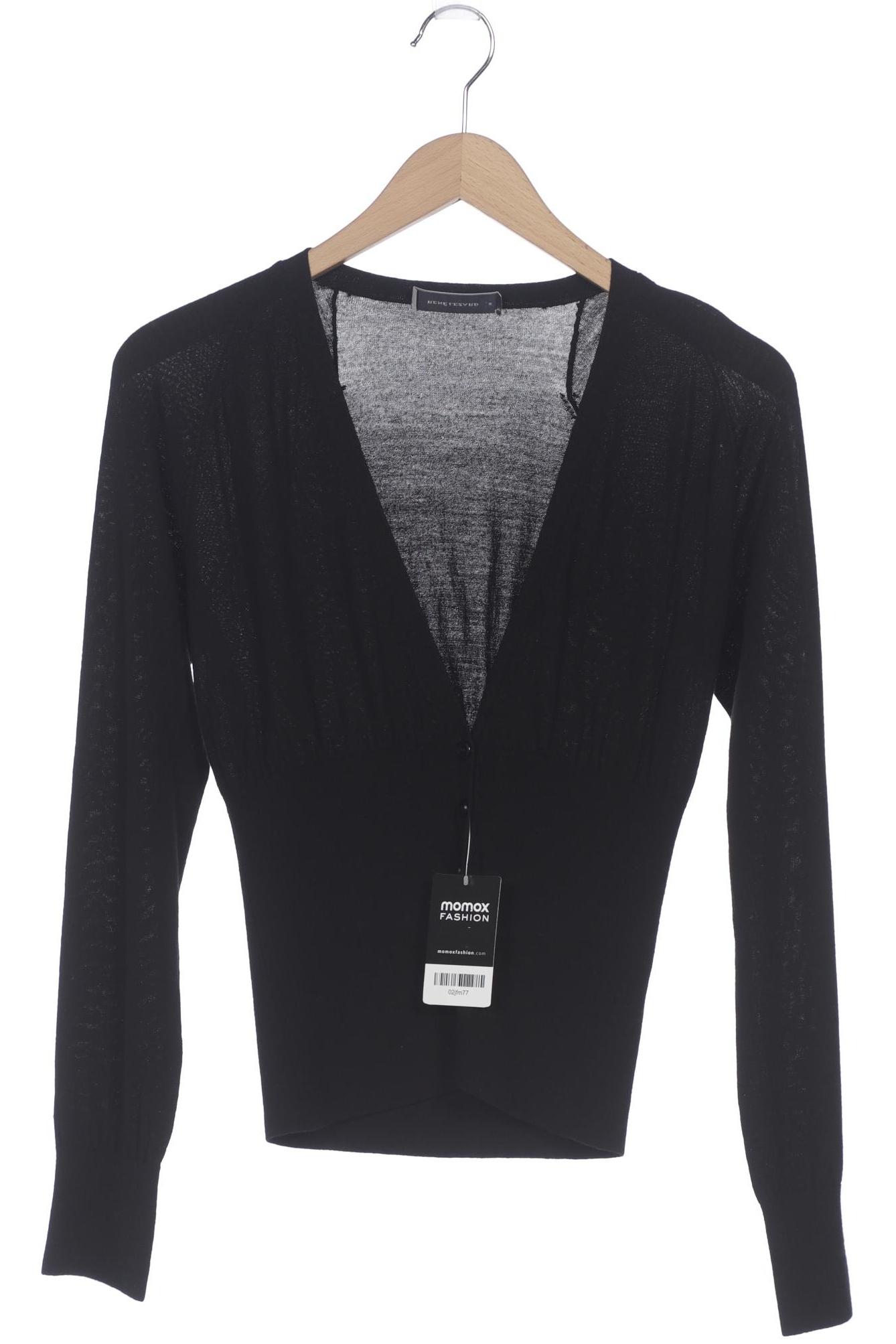 

Rene Lezard Damen Strickjacke, schwarz, Gr. 38