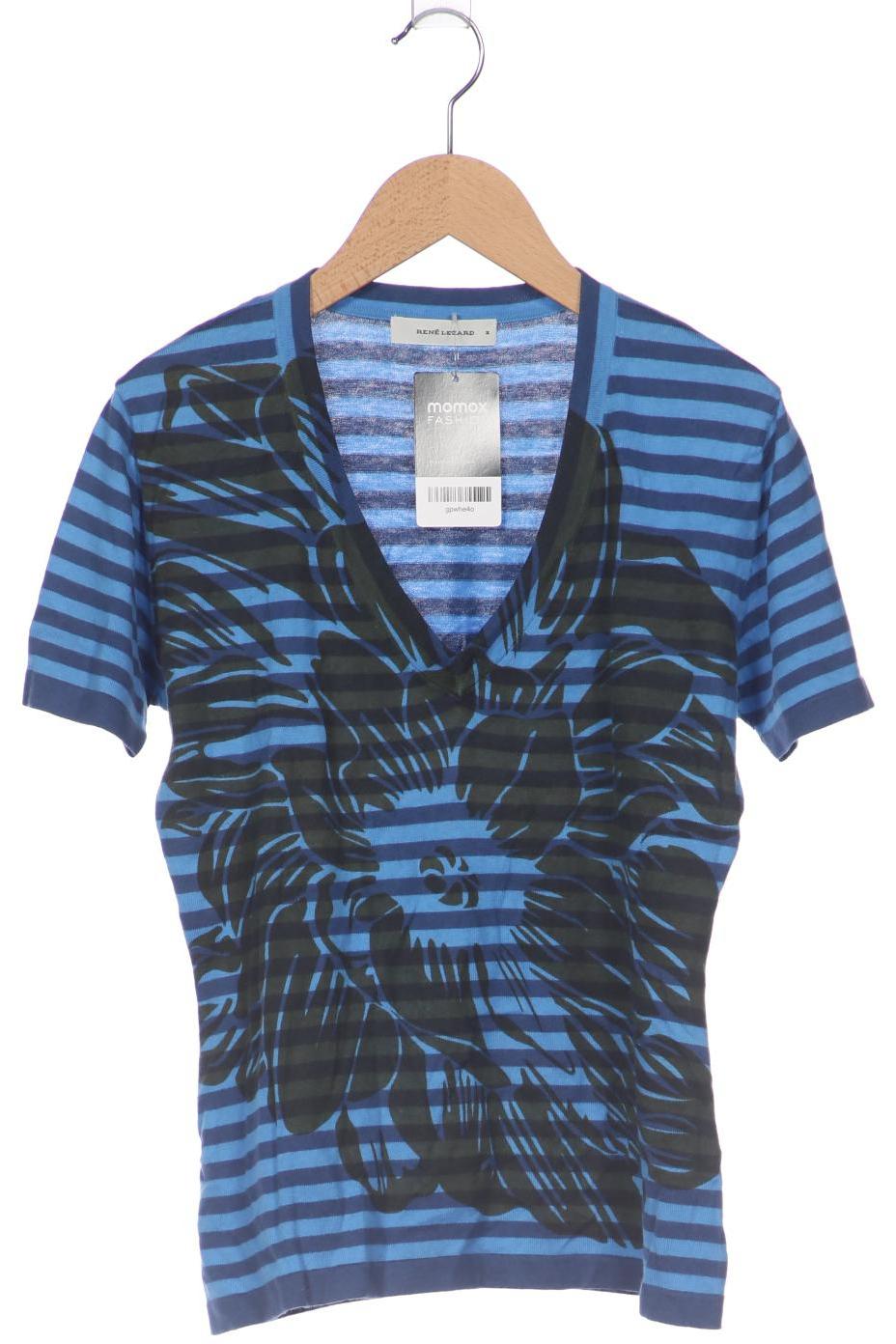 

Rene Lezard Damen T-Shirt, blau, Gr. 38