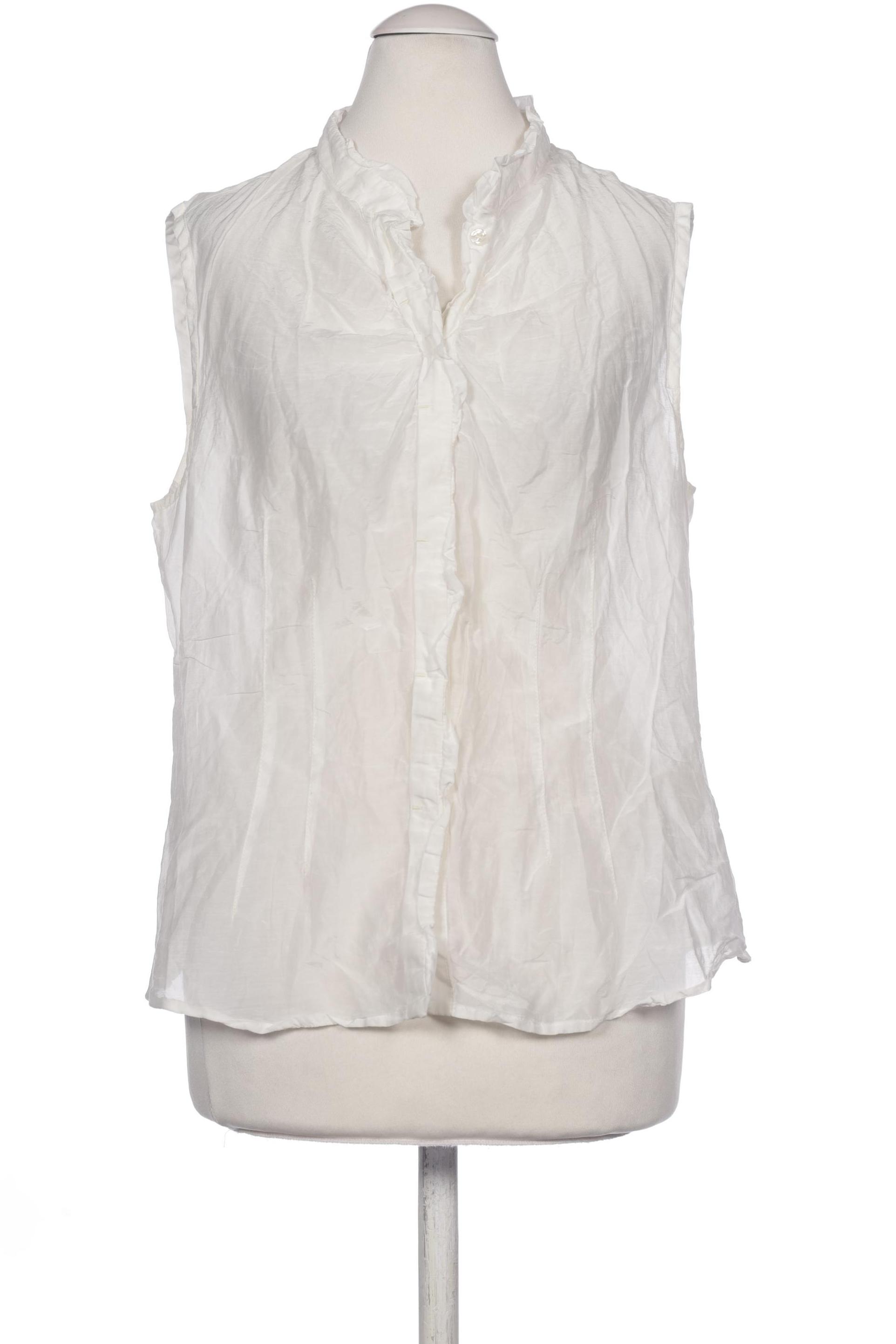 

Rene Lezard Damen Bluse, weiß, Gr. 40