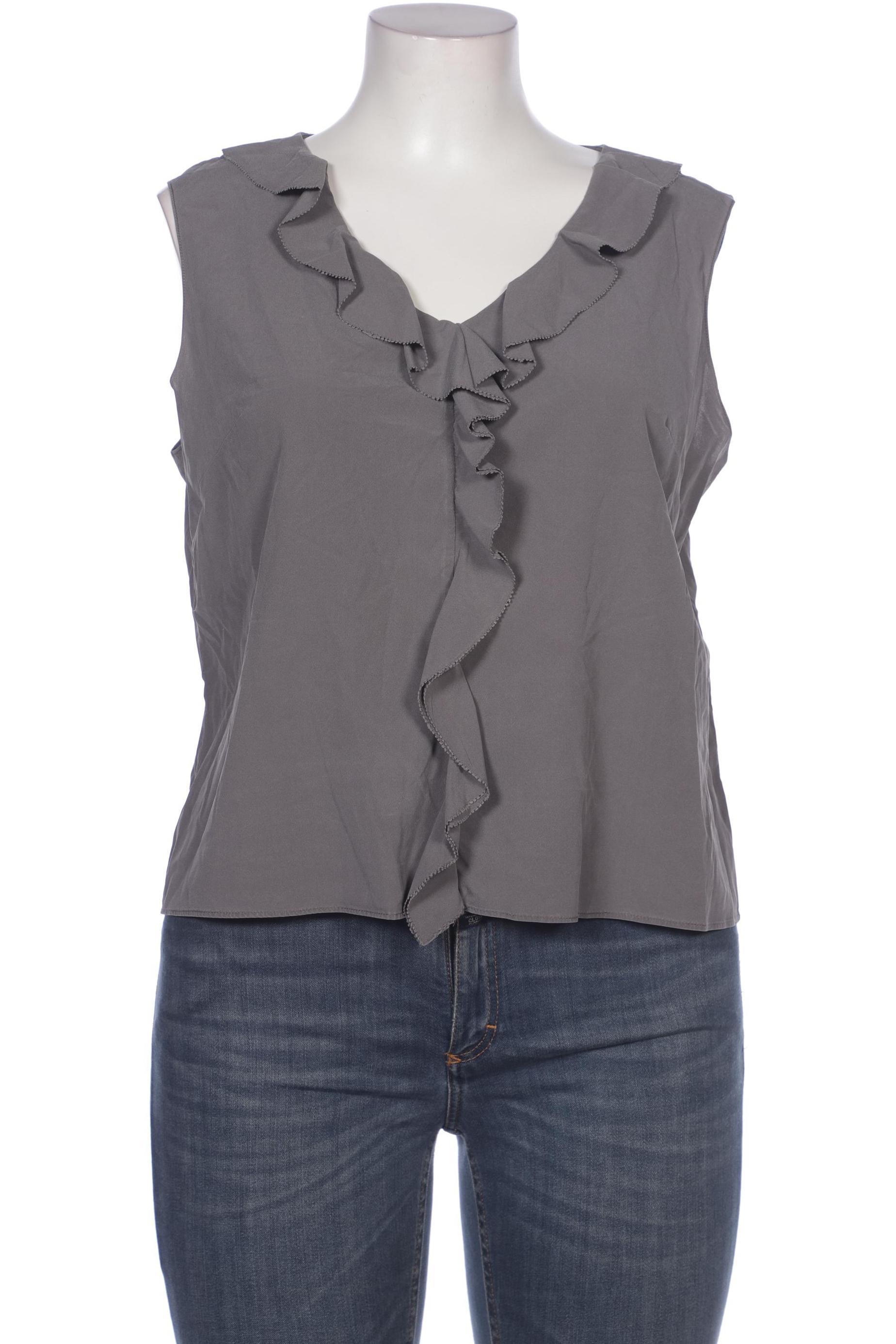 

Rene Lezard Damen Bluse, grau, Gr. 44