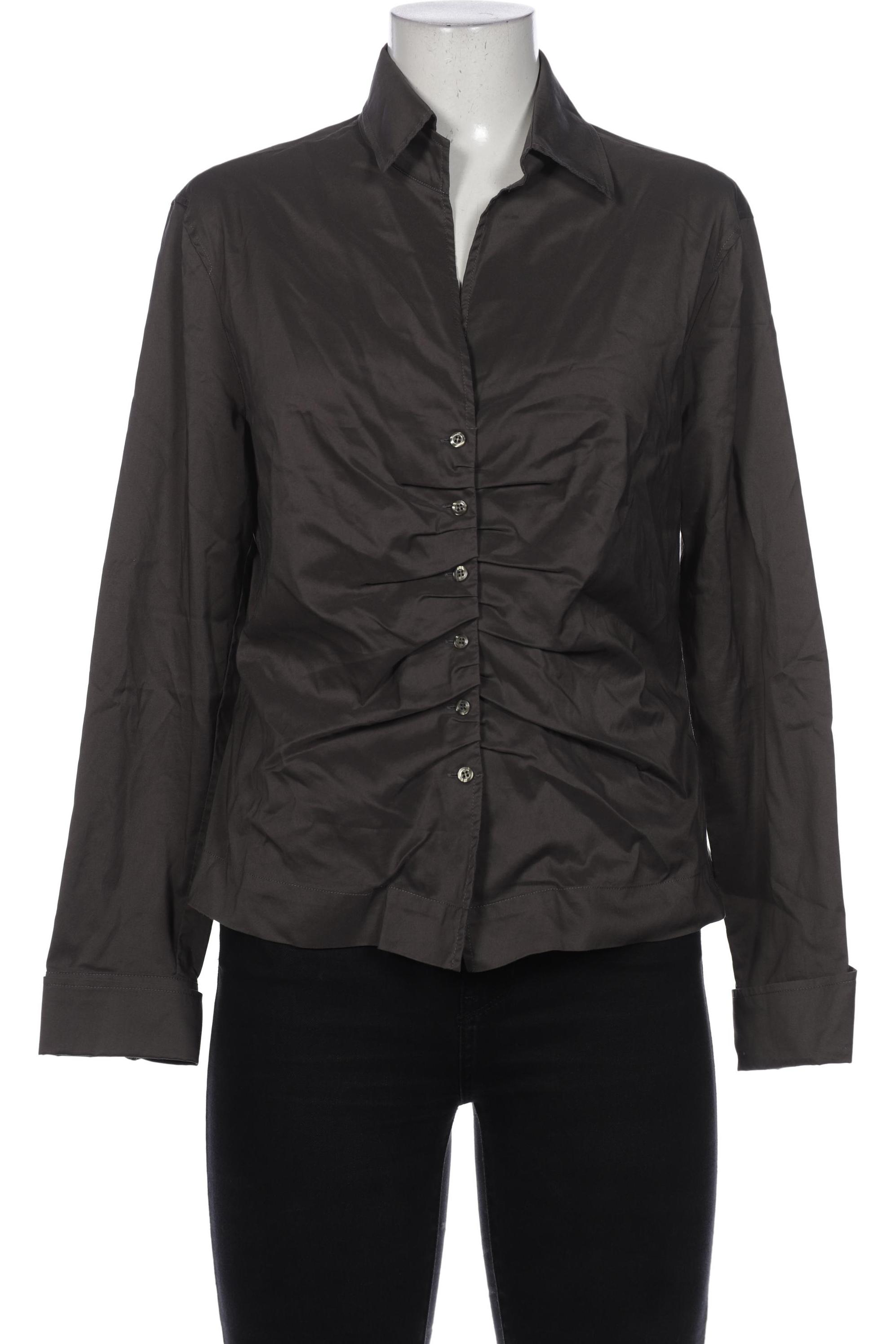 

Rene Lezard Damen Bluse, grau, Gr. 42