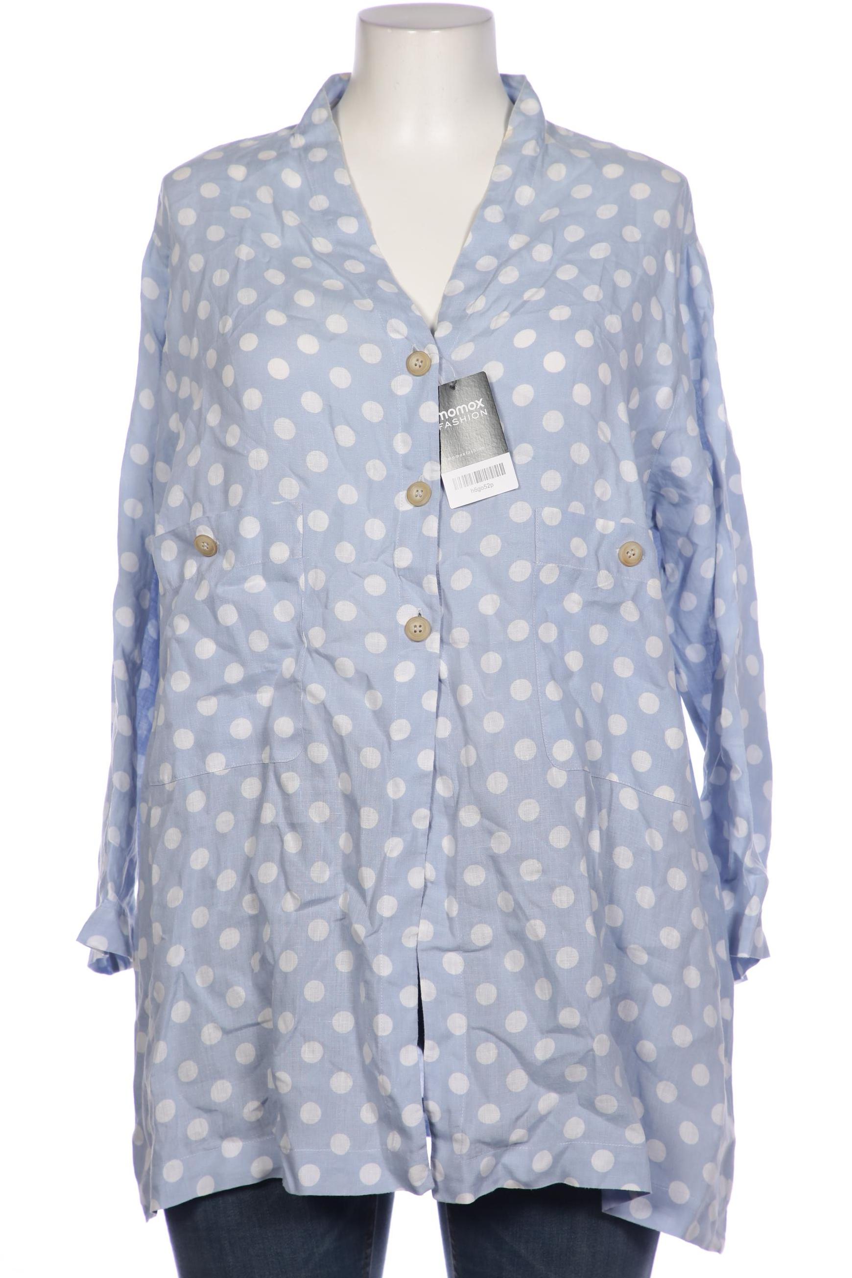 

Rene Lezard Damen Bluse, hellblau, Gr. 42