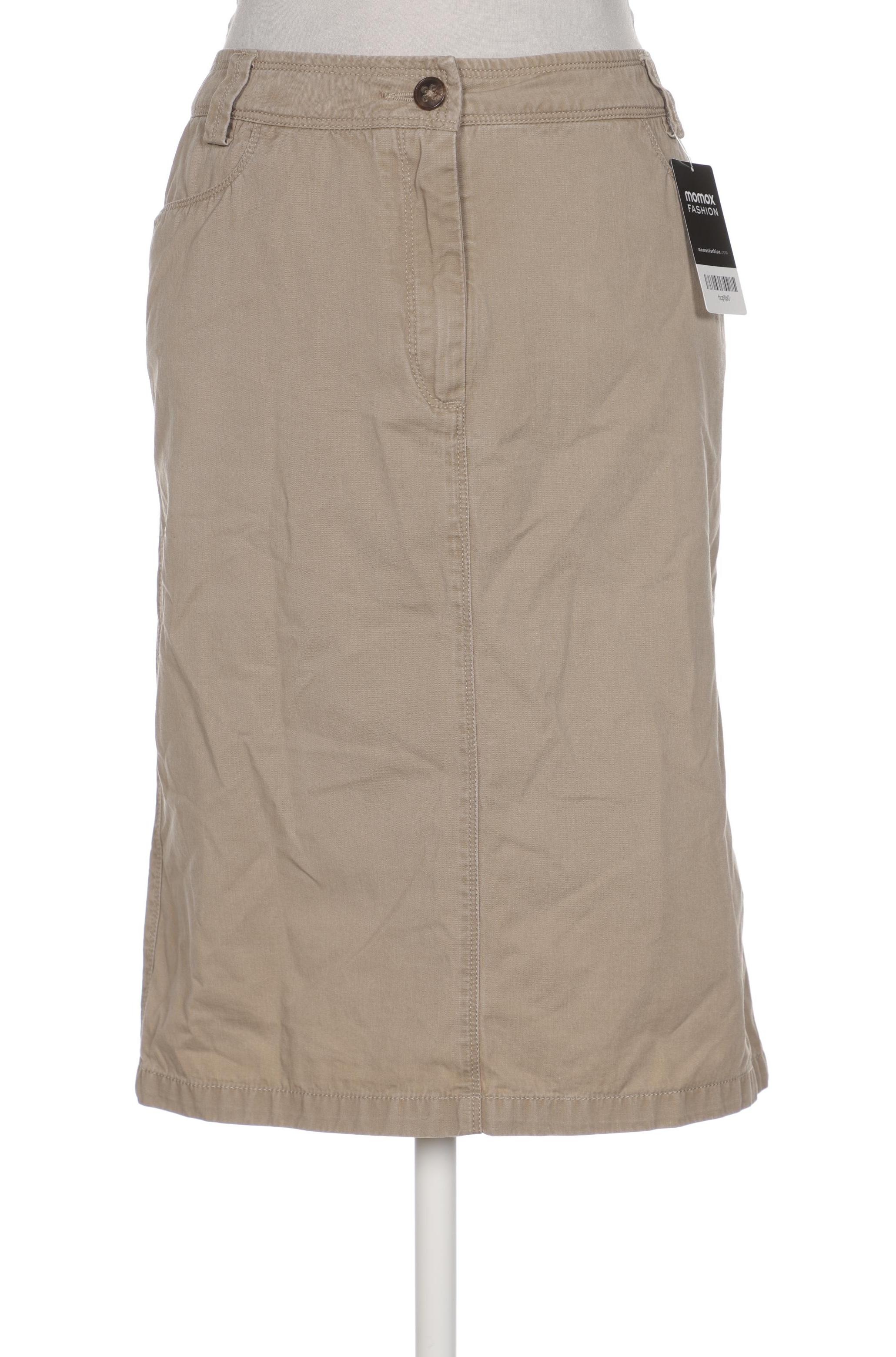 Thumbnail - Rene Lezard Damen Rock, beige, Gr. 40
