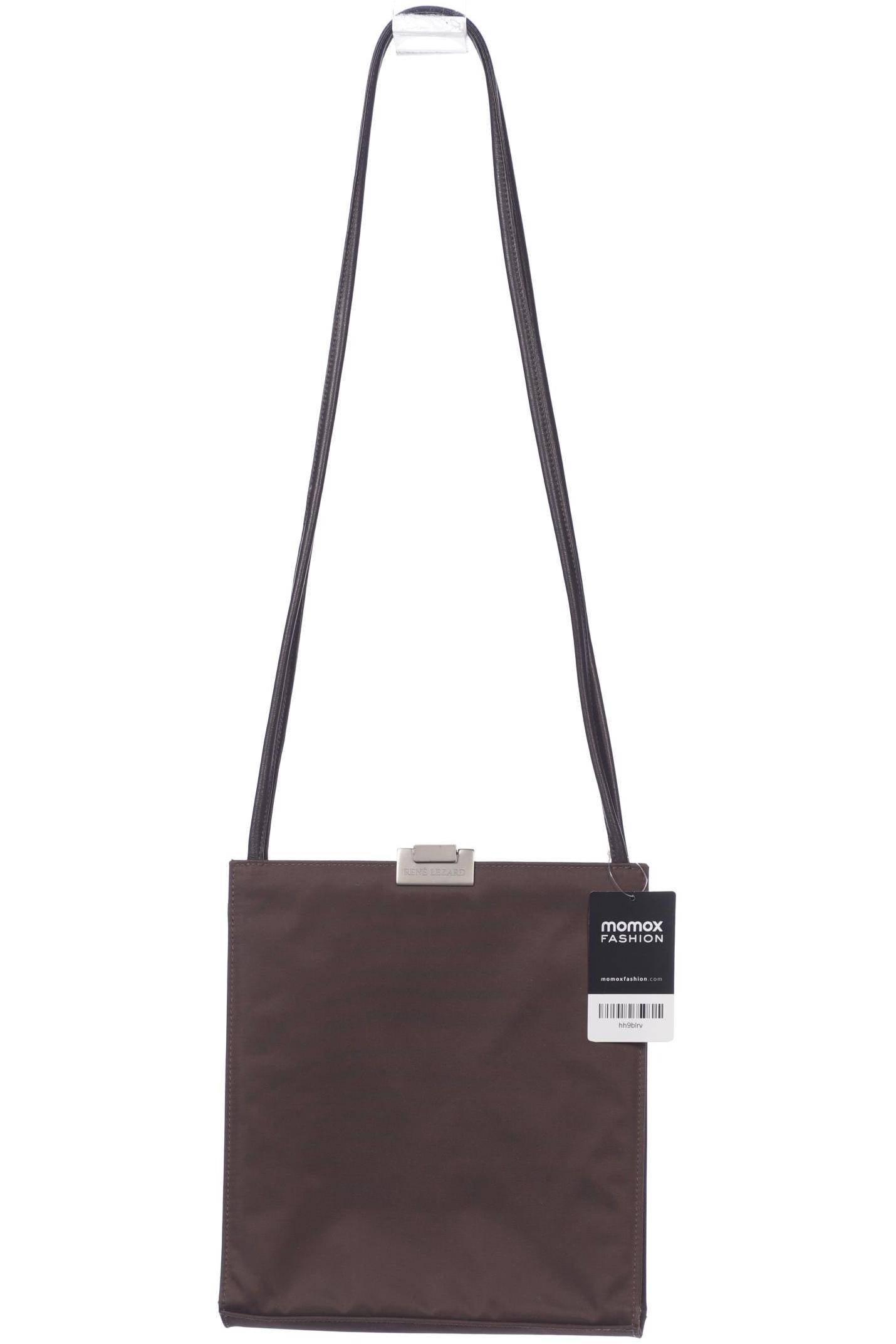 

Rene Lezard Damen Handtasche, braun, Gr.