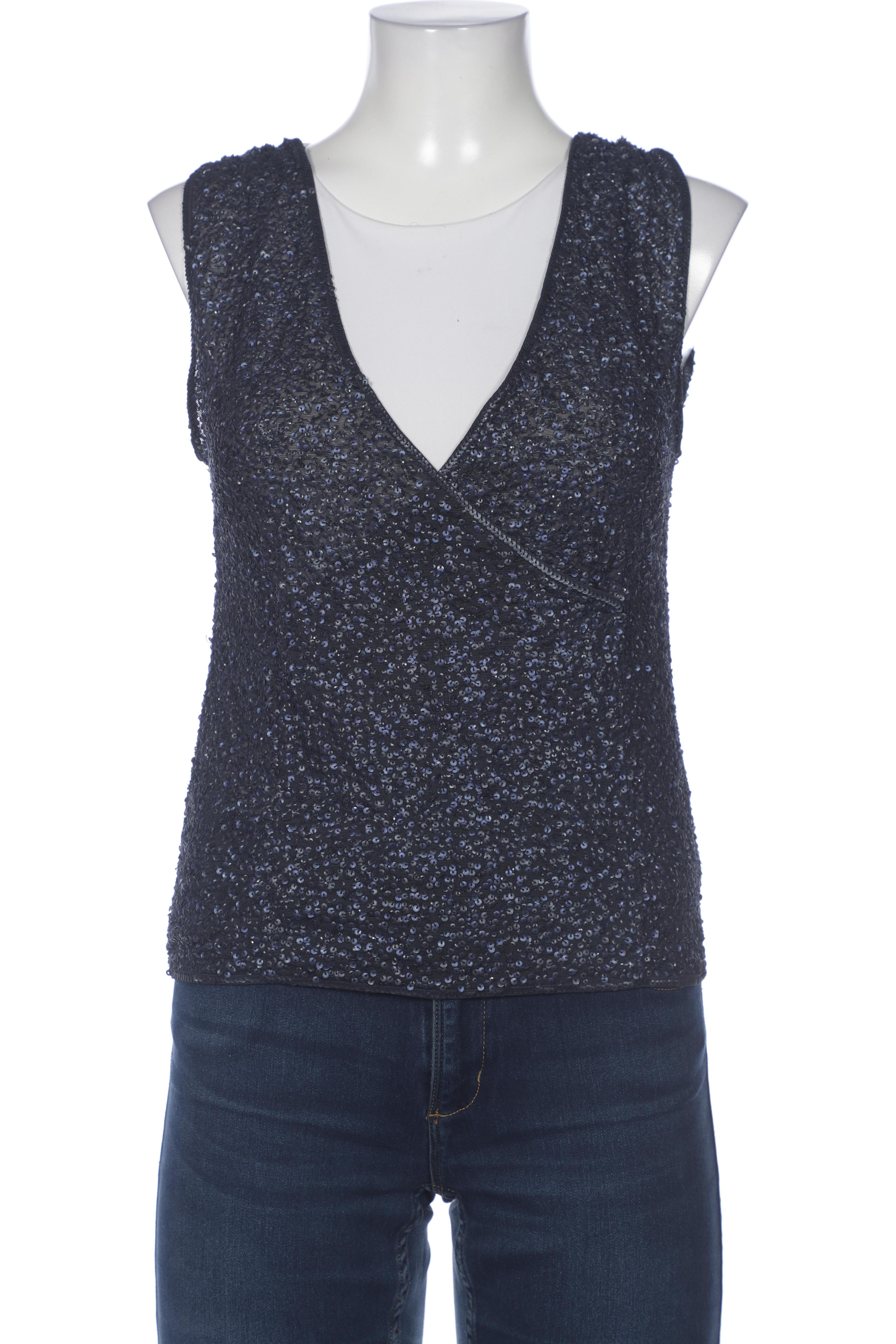 

Rene Lezard Damen Top, marineblau, Gr. 42