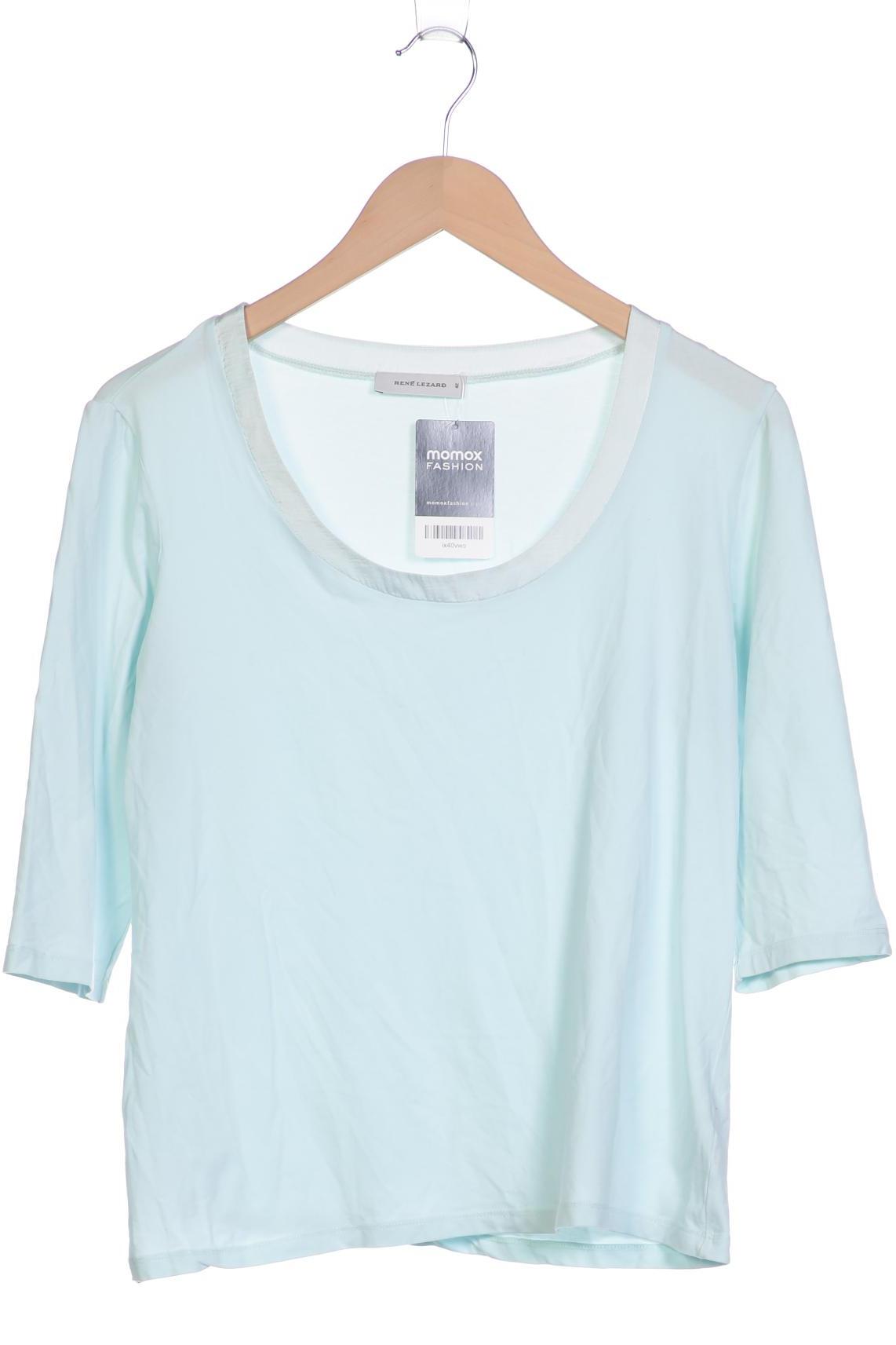 

Rene Lezard Damen Langarmshirt, hellblau, Gr. 42