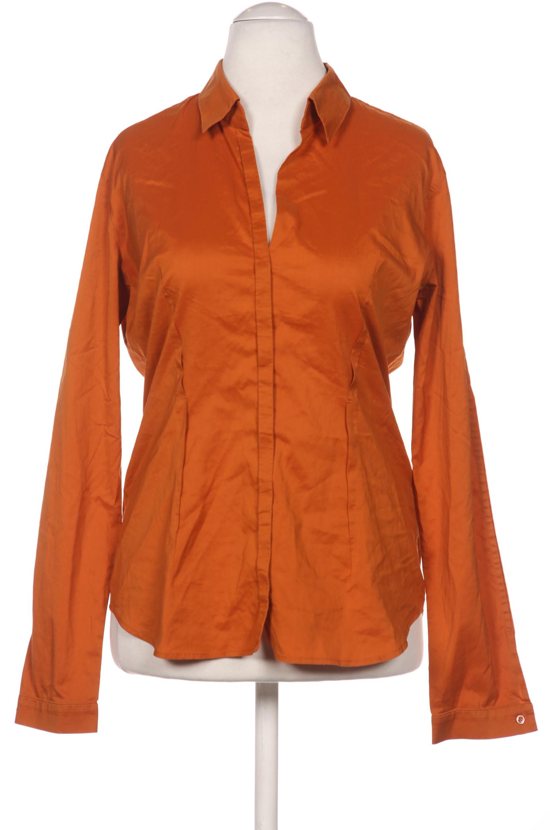 

Rene Lezard Damen Bluse, orange, Gr. 38