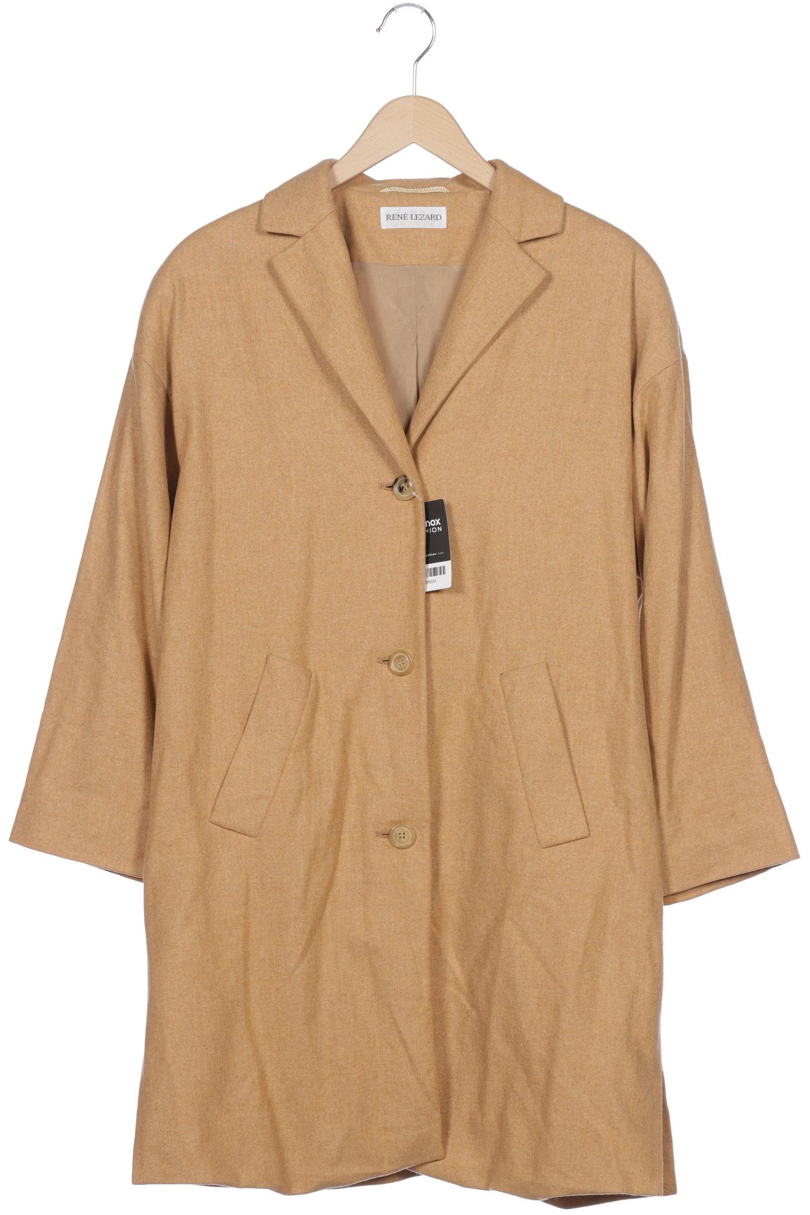 

Rene Lezard Damen Mantel, beige, Gr. 36