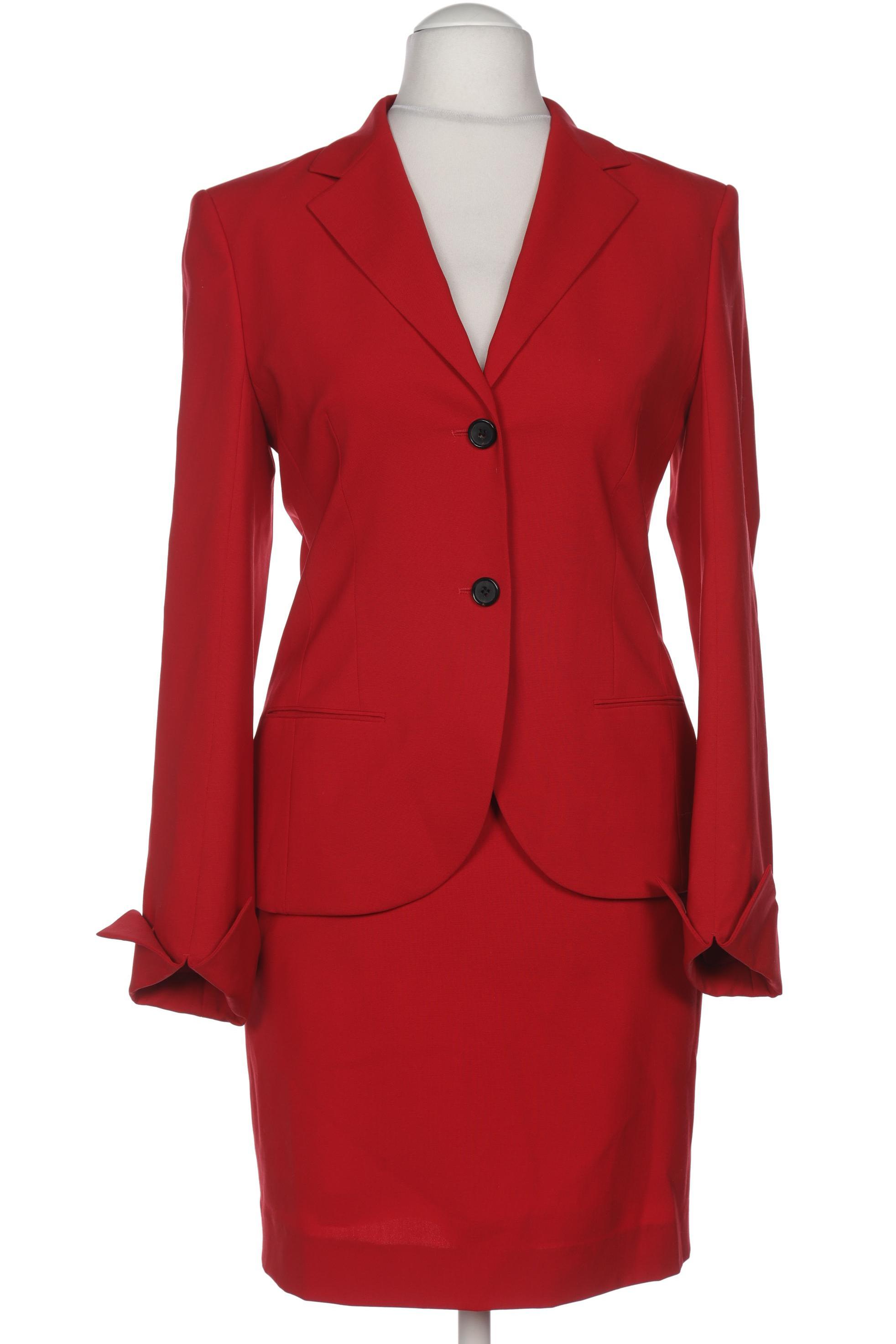 

Rene Lezard Damen Anzug, rot, Gr. 36