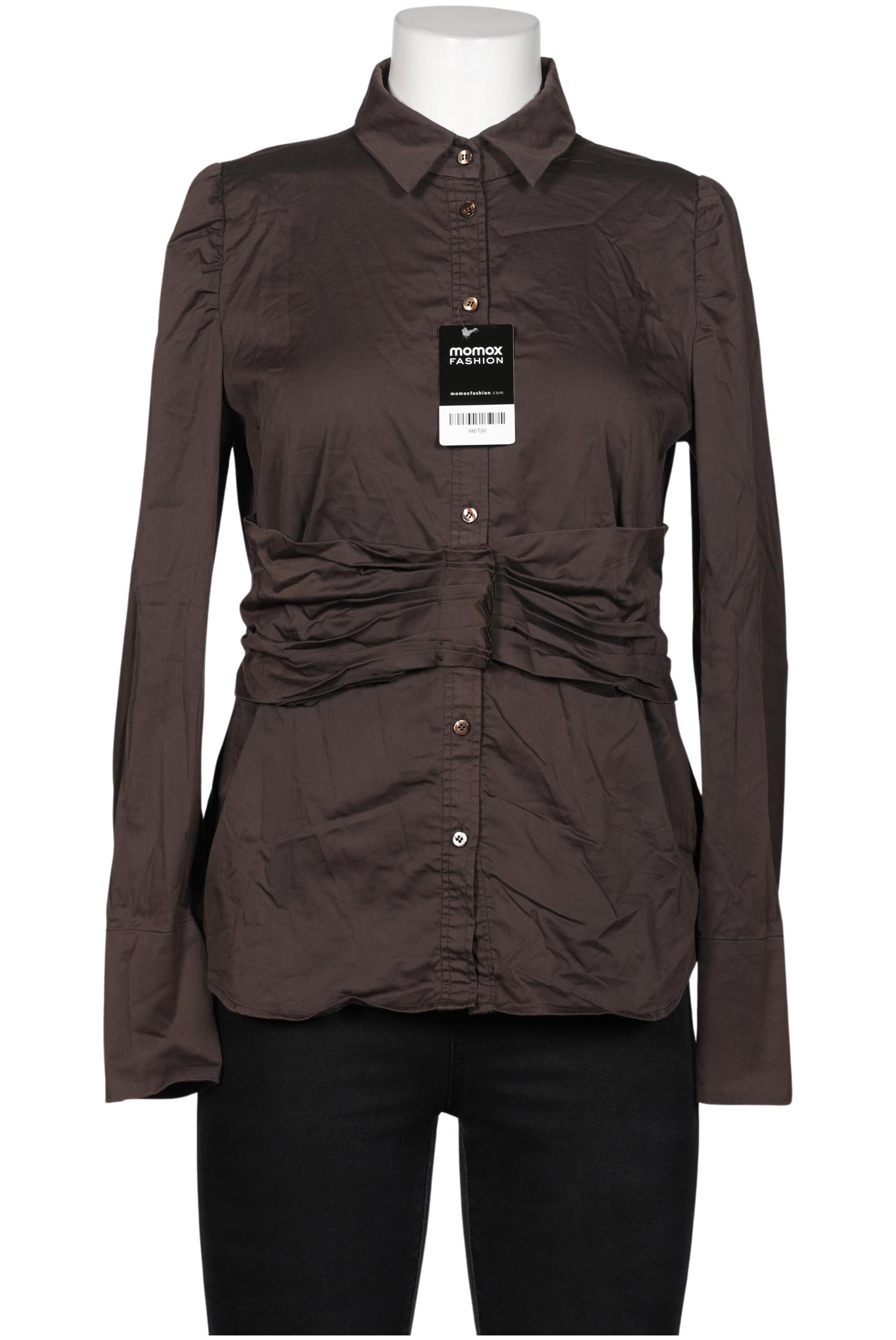 

Rene Lezard Damen Bluse, braun, Gr. 40