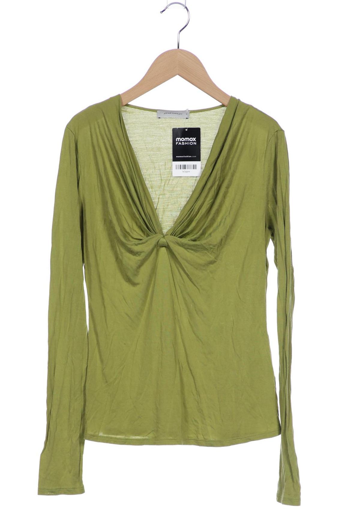 

Rene Lezard Damen Langarmshirt, grün, Gr. 38