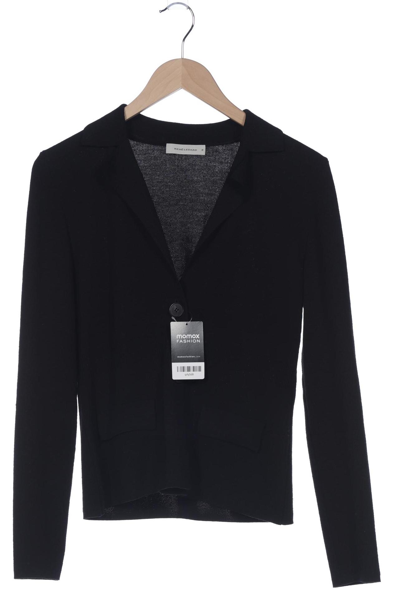 

Rene Lezard Damen Strickjacke, schwarz