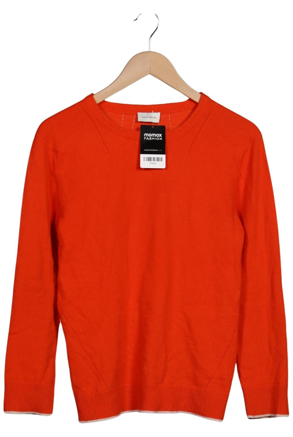 

Rene Lezard Damen Pullover, orange, Gr. 34
