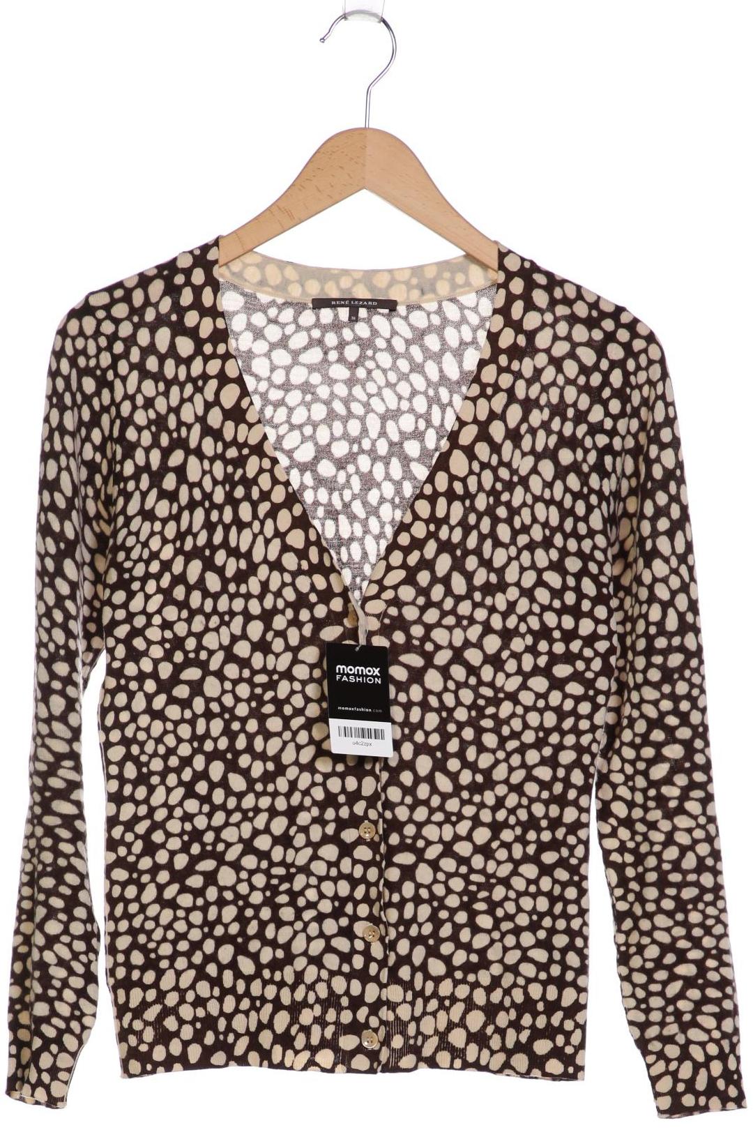

Rene Lezard Damen Strickjacke, braun, Gr. 36