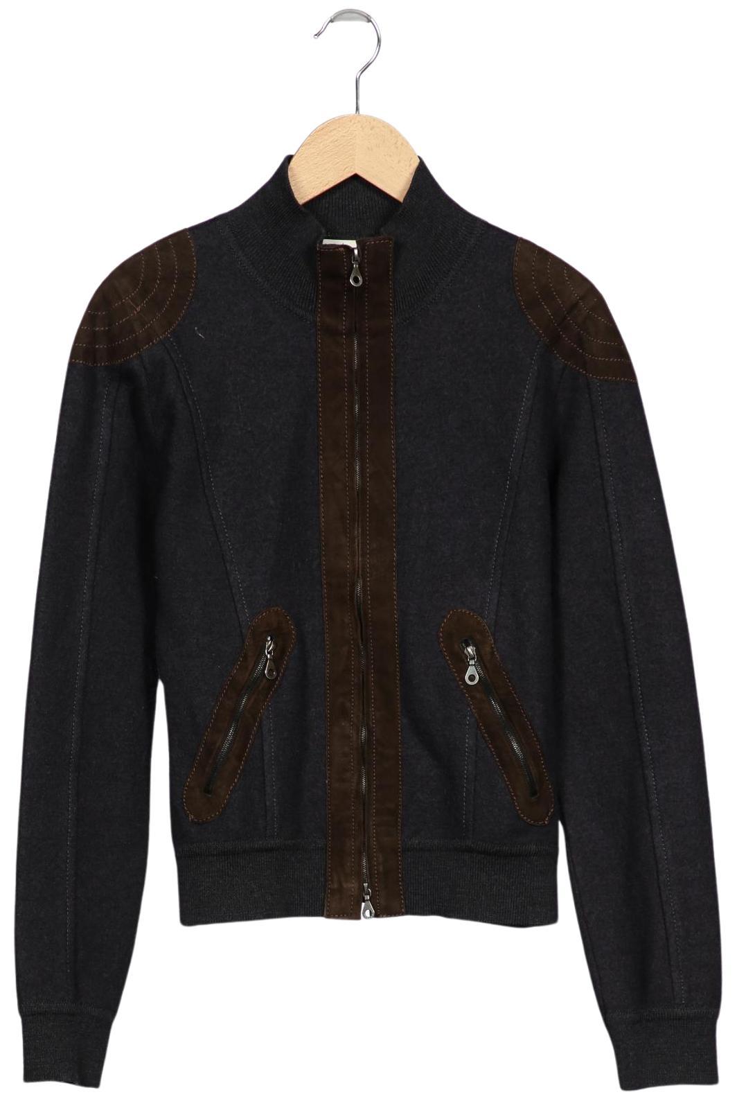 

Rene Lezard Damen Strickjacke, marineblau, Gr. 36