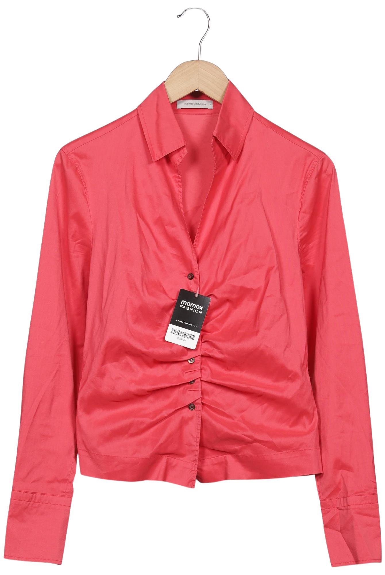 

Rene Lezard Damen Bluse, rot, Gr. 38