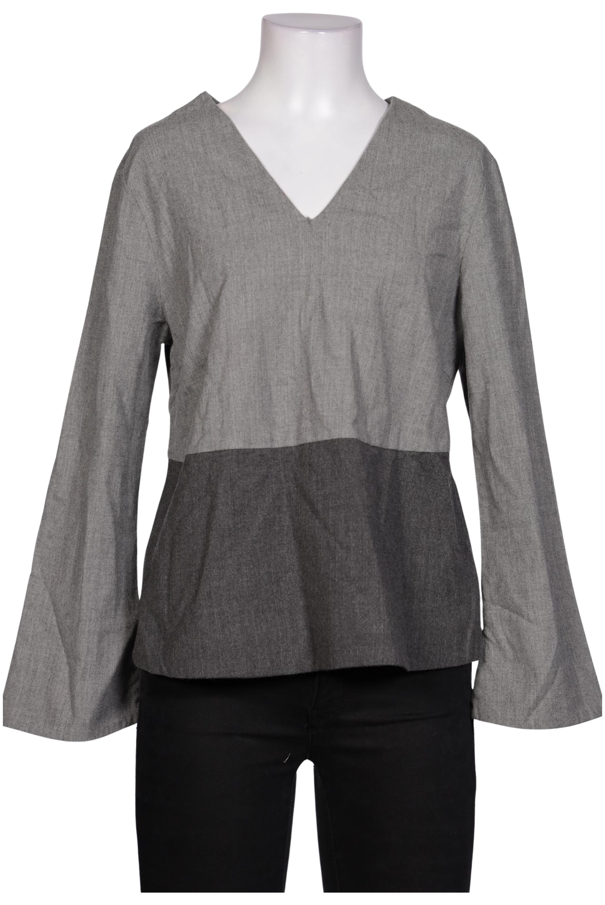 

Rene Lezard Damen Bluse, grau, Gr. 36