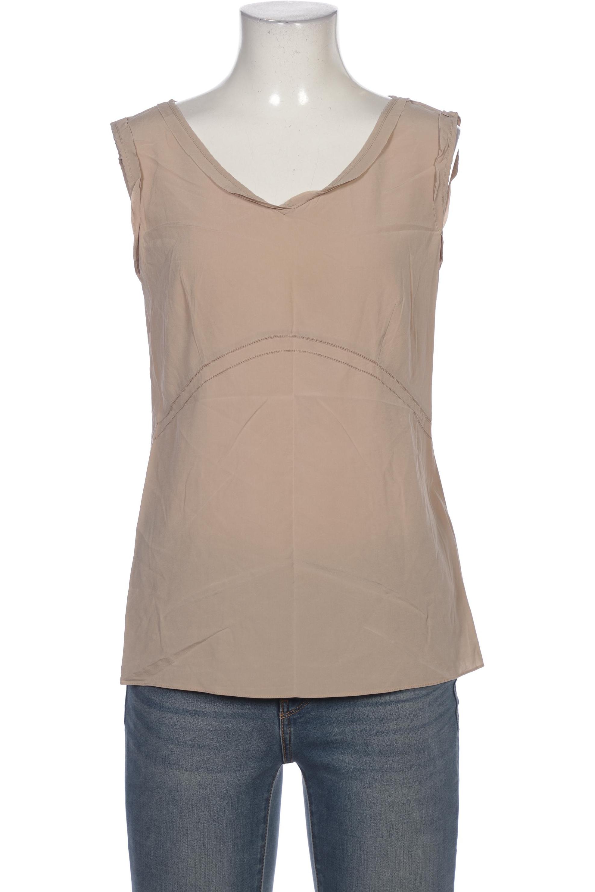 

Rene Lezard Damen Bluse, beige, Gr. 38