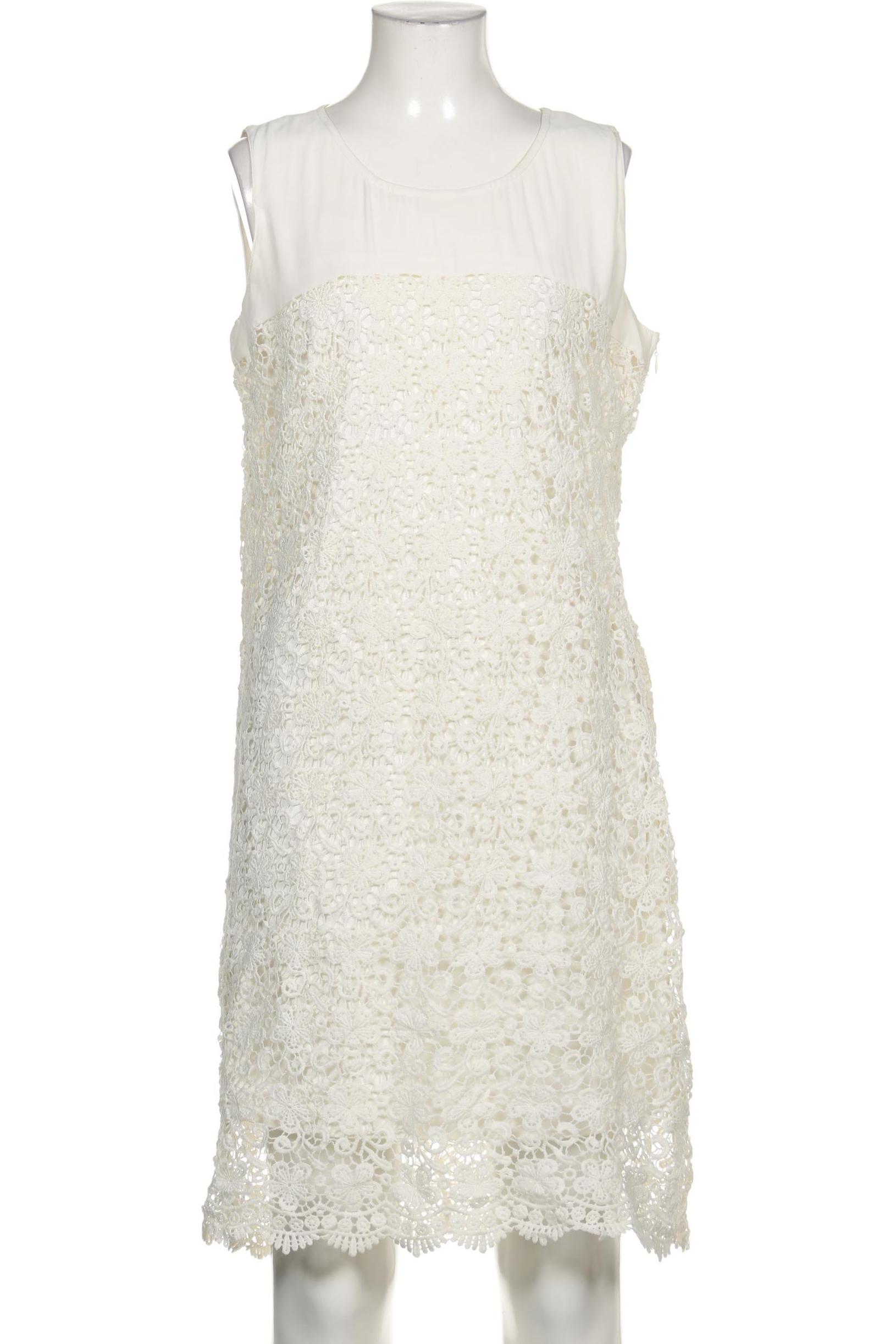 

Rene Lezard Damen Kleid, cremeweiß