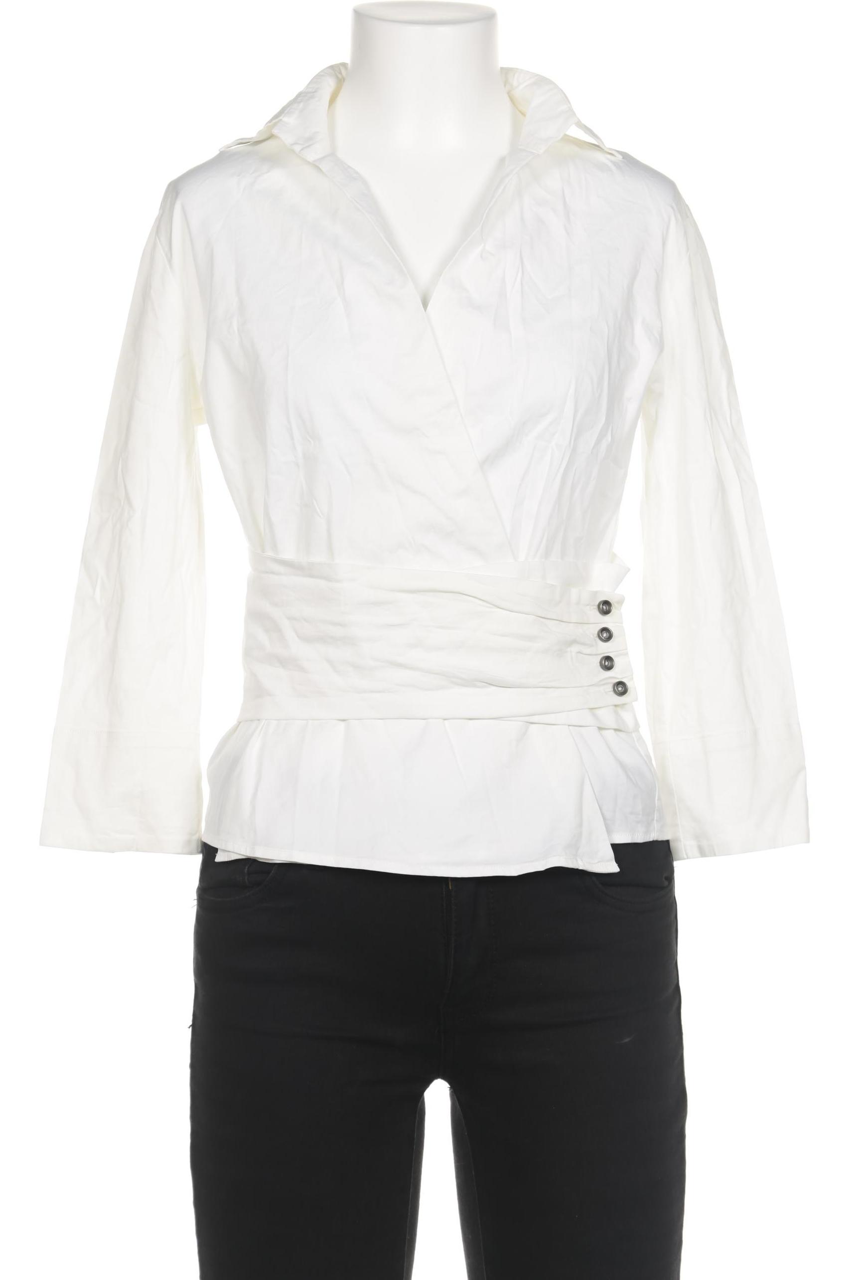 

Rene Lezard Damen Bluse, cremeweiß, Gr. 36