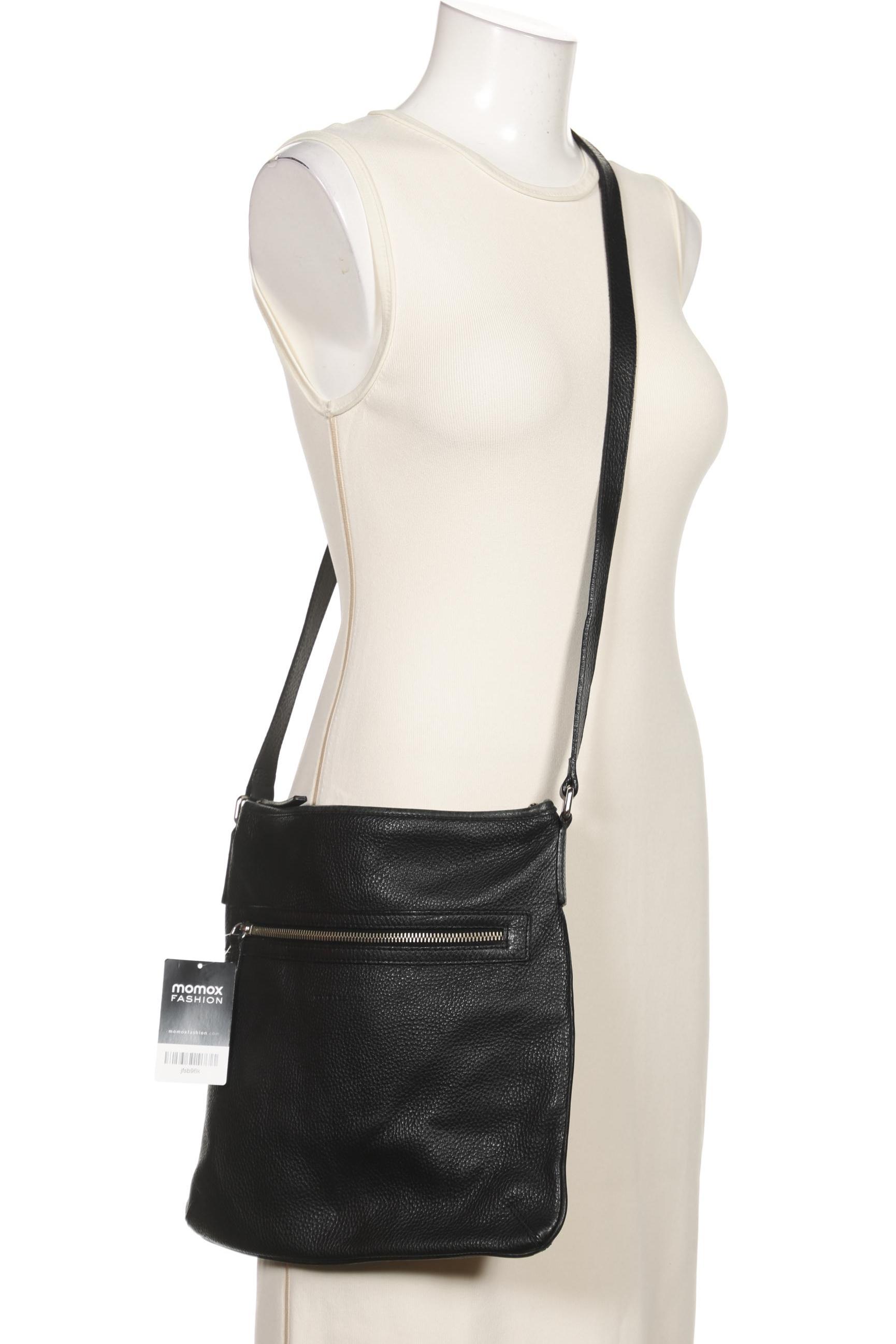 

Rene Lezard Damen Handtasche, schwarz, Gr.