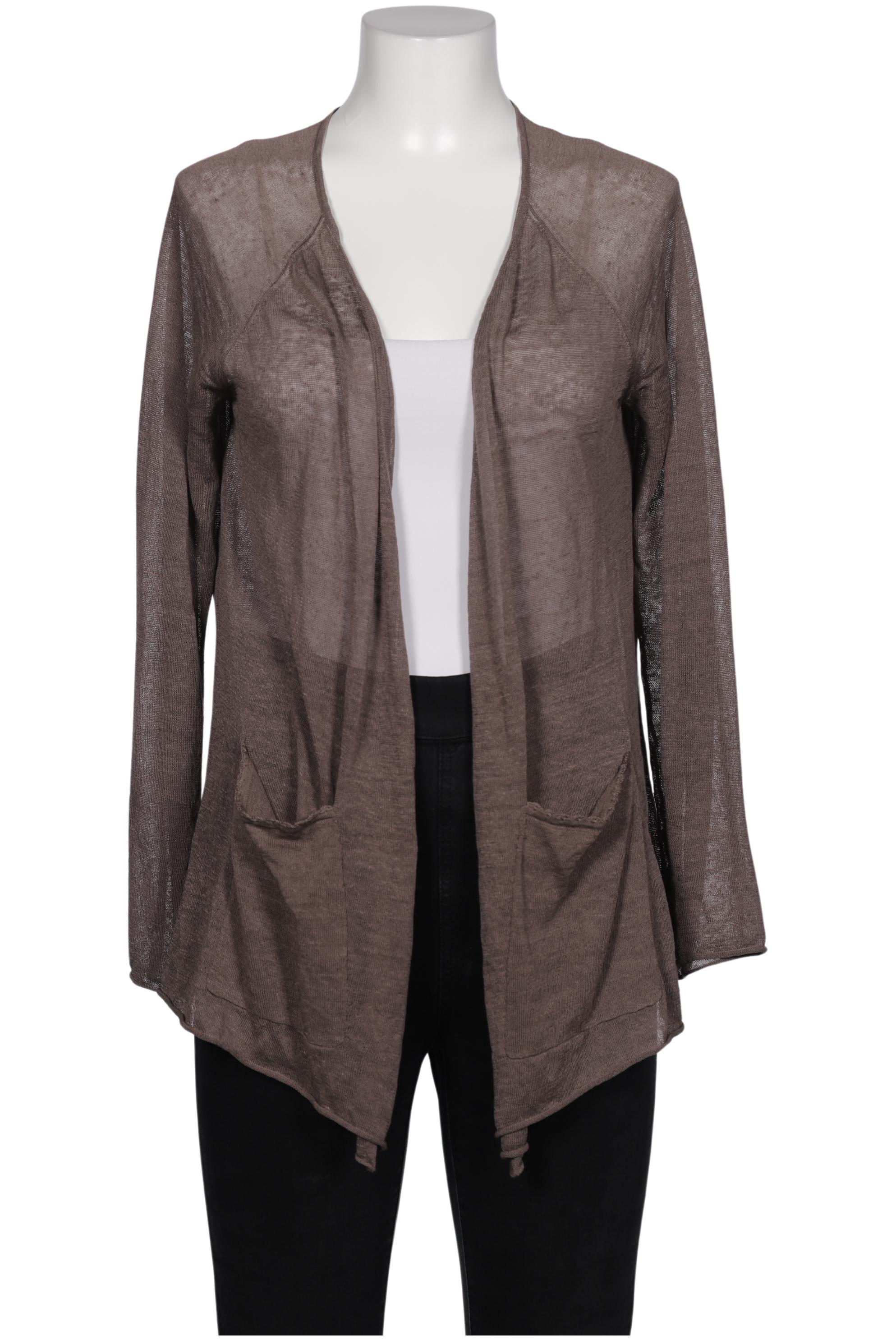 

Rene Lezard Damen Strickjacke, braun, Gr. 38