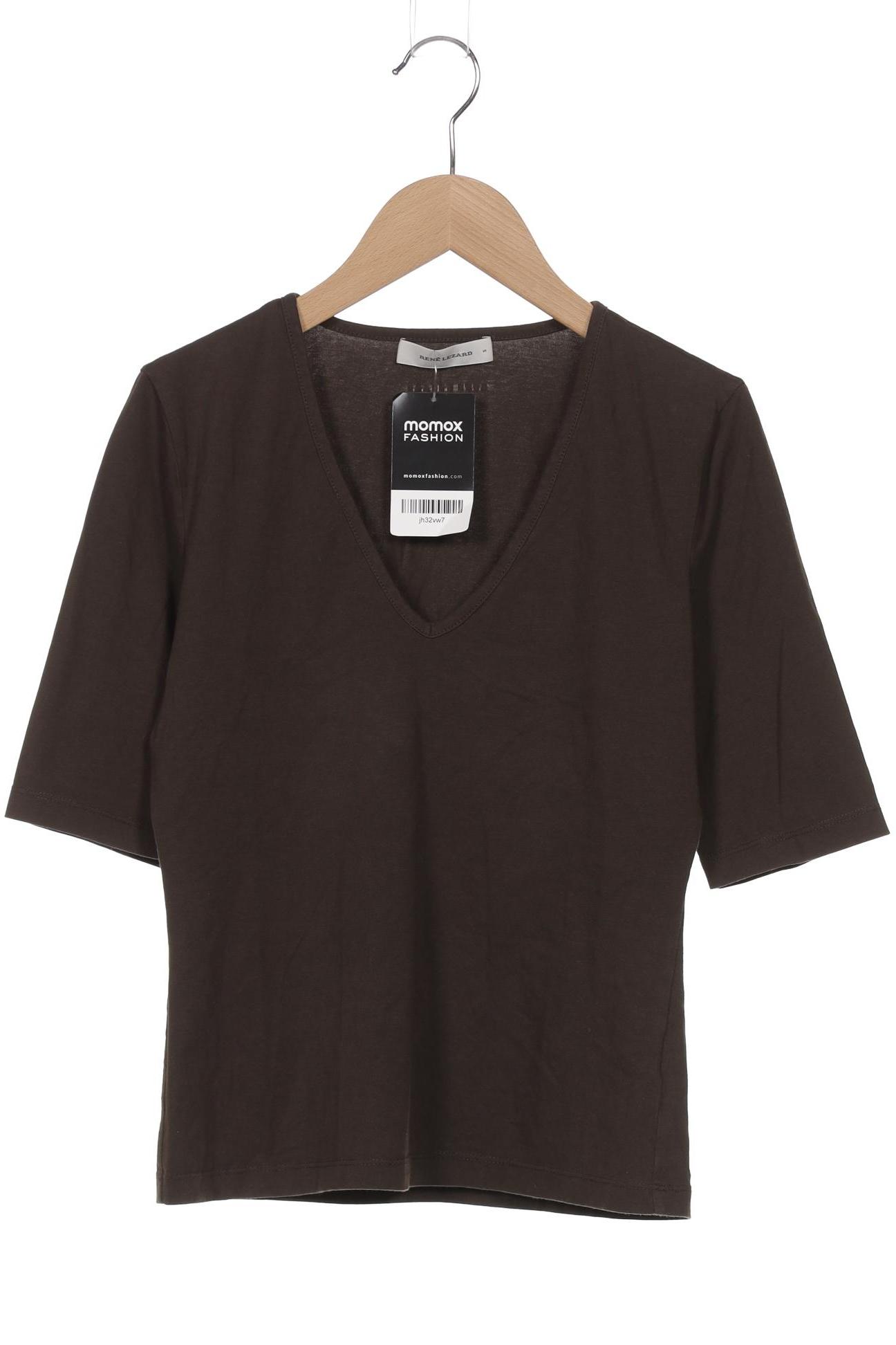 

Rene Lezard Damen T-Shirt, braun, Gr. 36