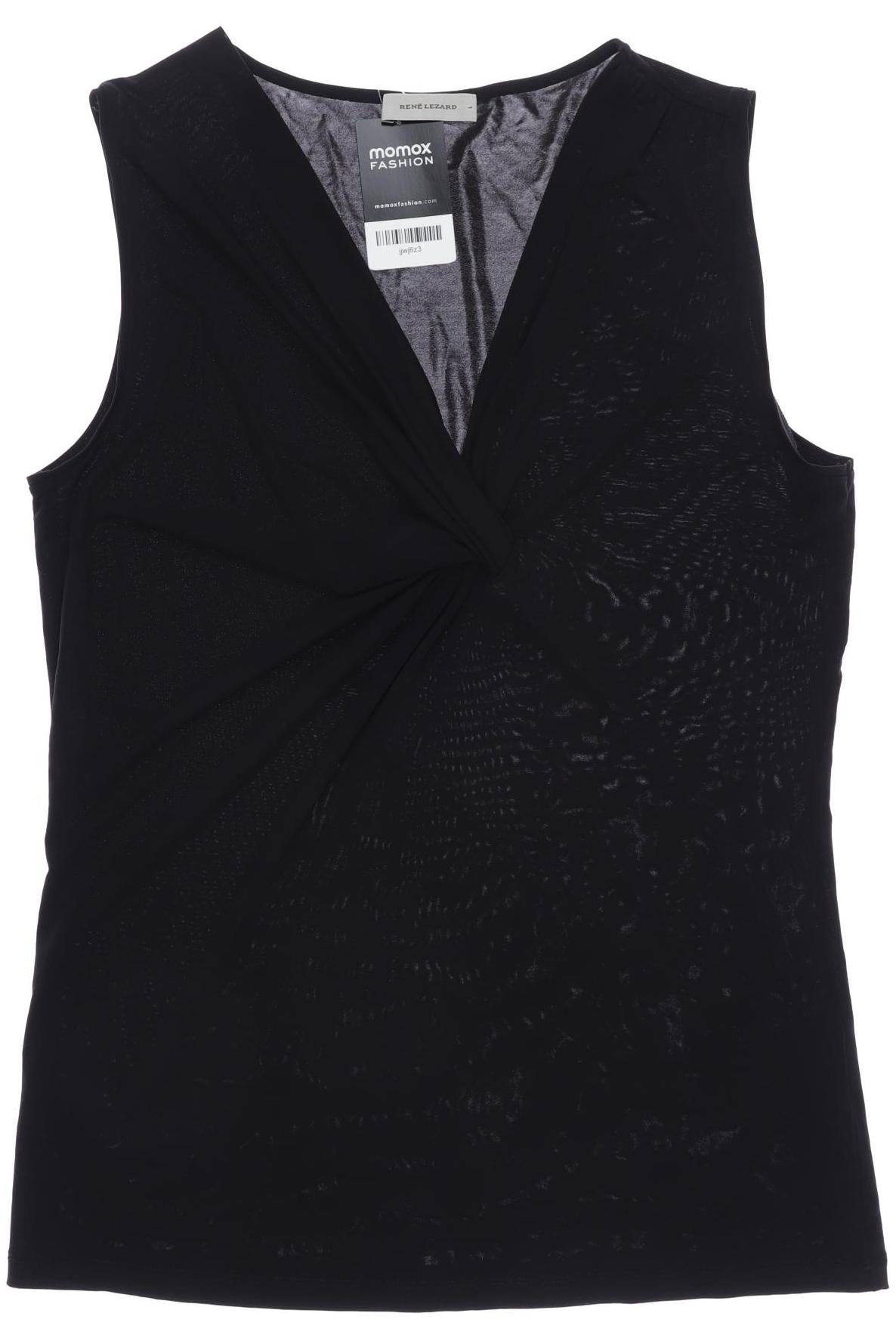 

Rene Lezard Damen Top, schwarz, Gr. 42