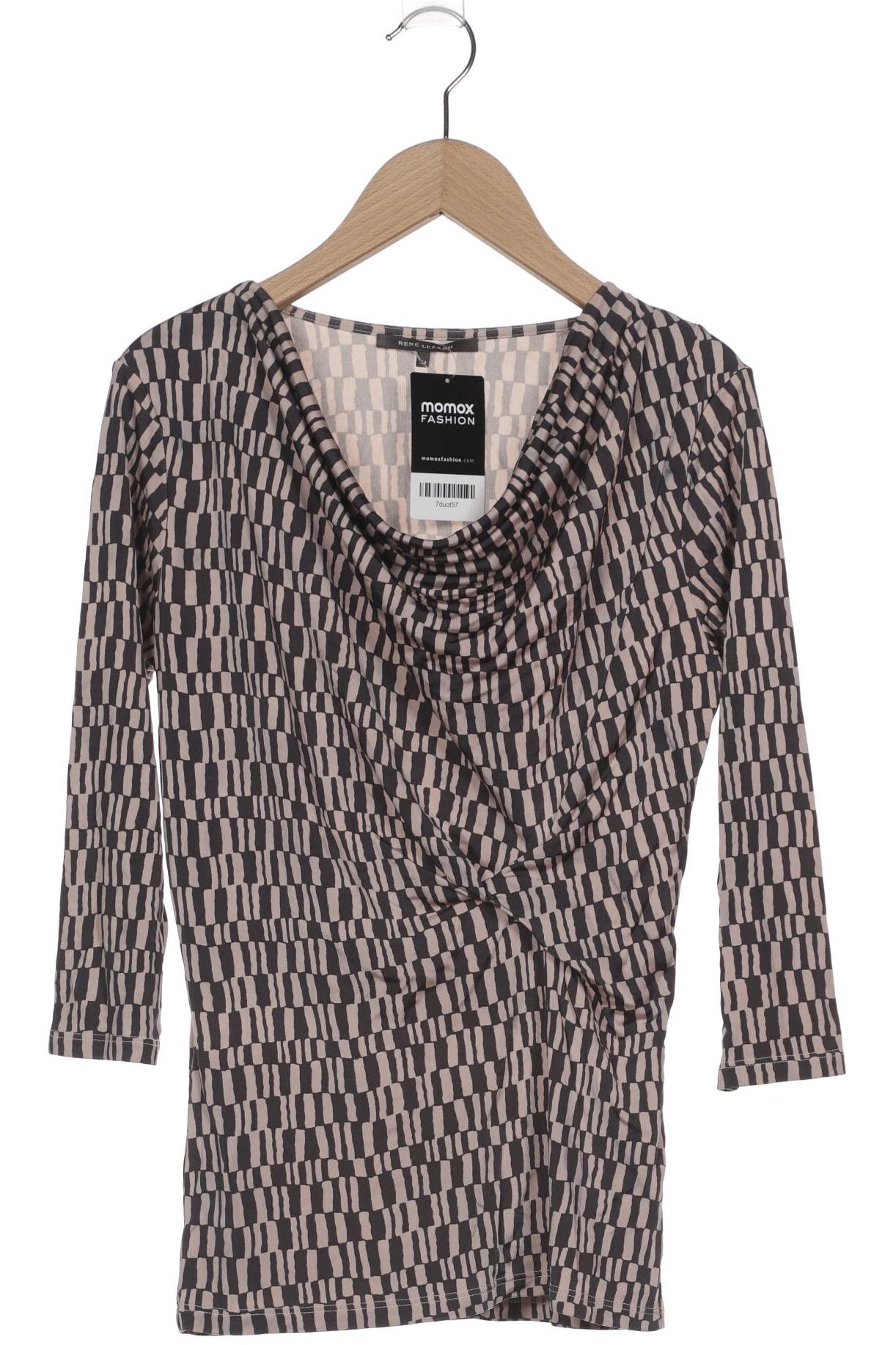 

Rene Lezard Damen Langarmshirt, grau, Gr. 34