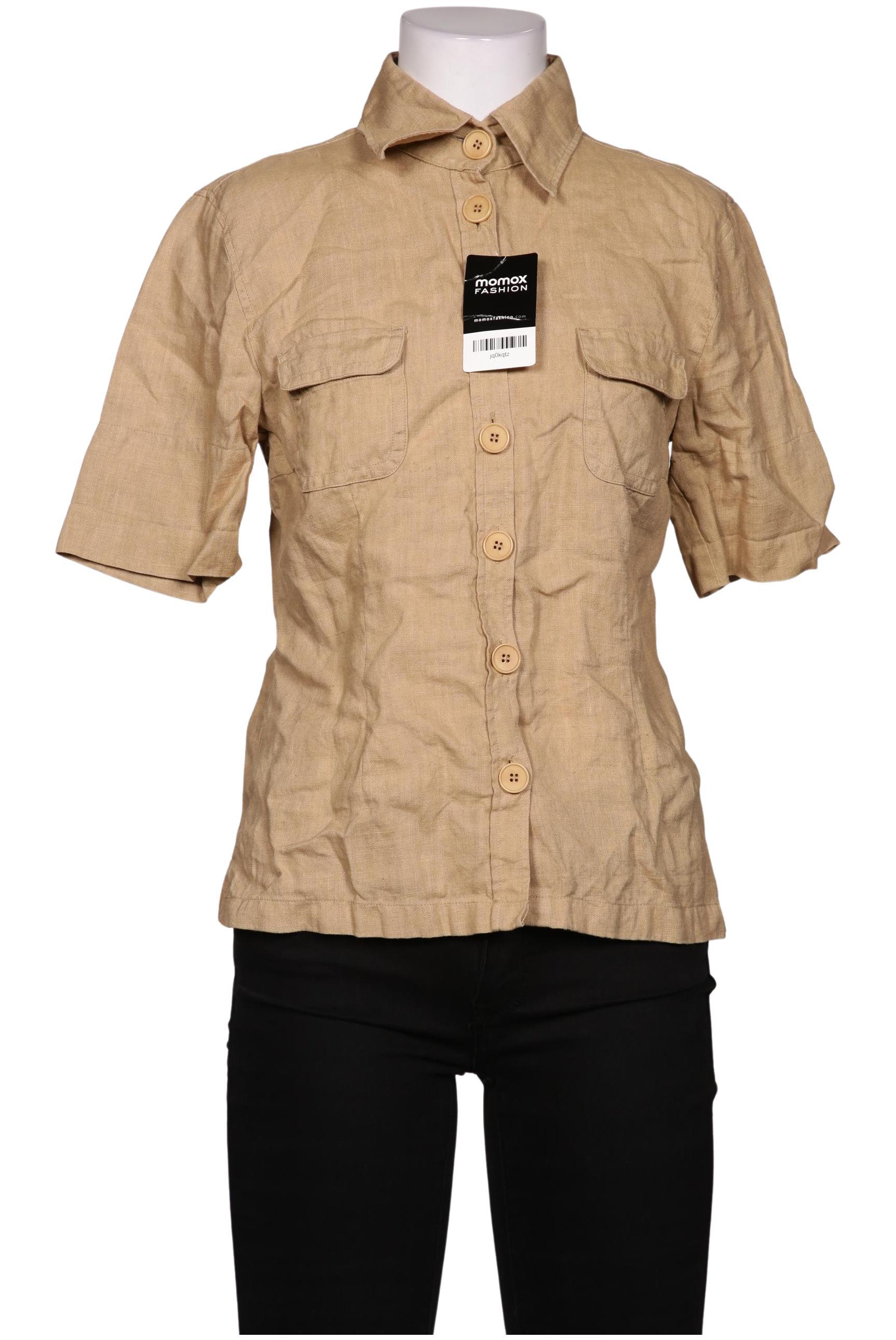 

Rene Lezard Damen Bluse, beige, Gr. 38