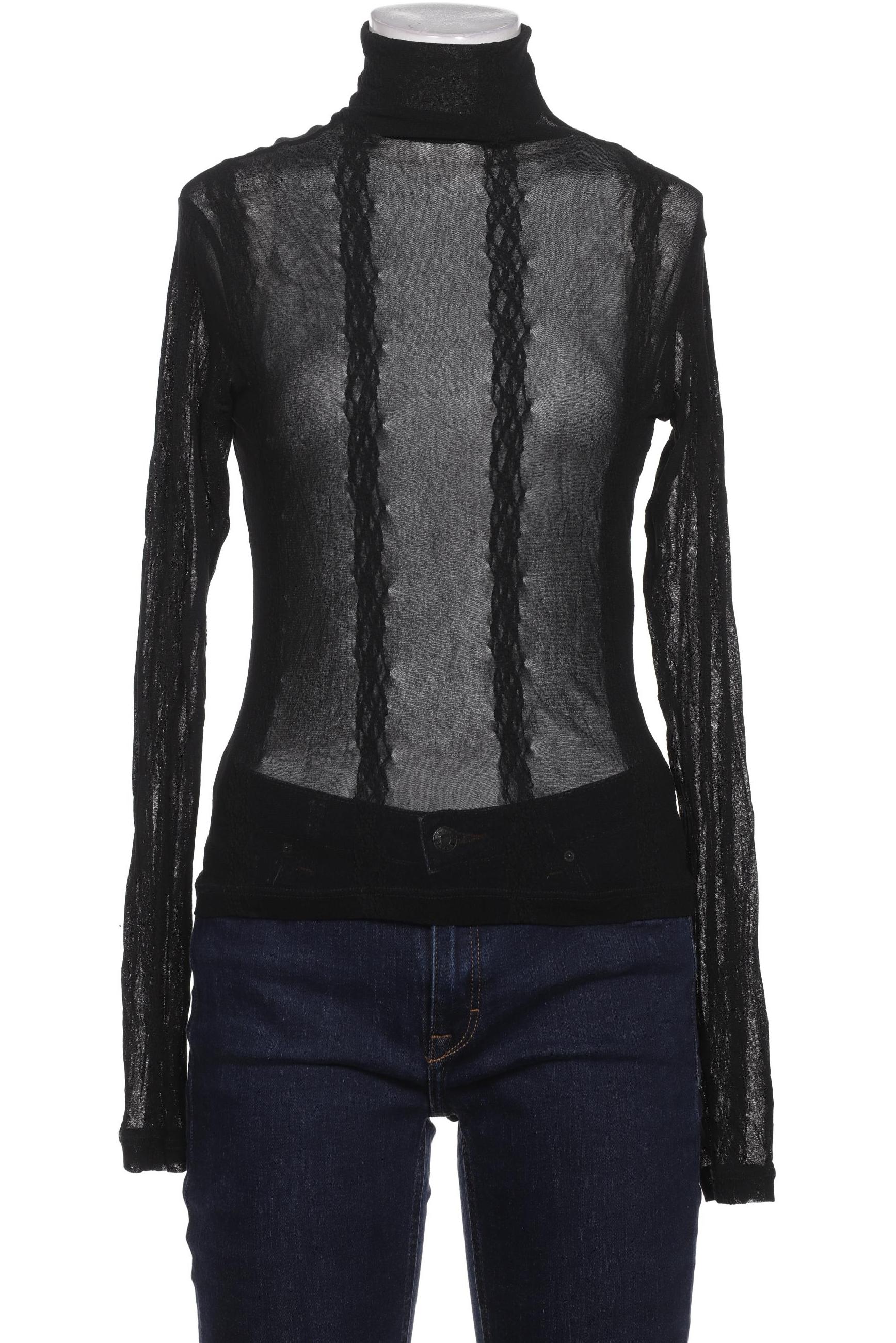 

Rene Lezard Damen Langarmshirt, schwarz