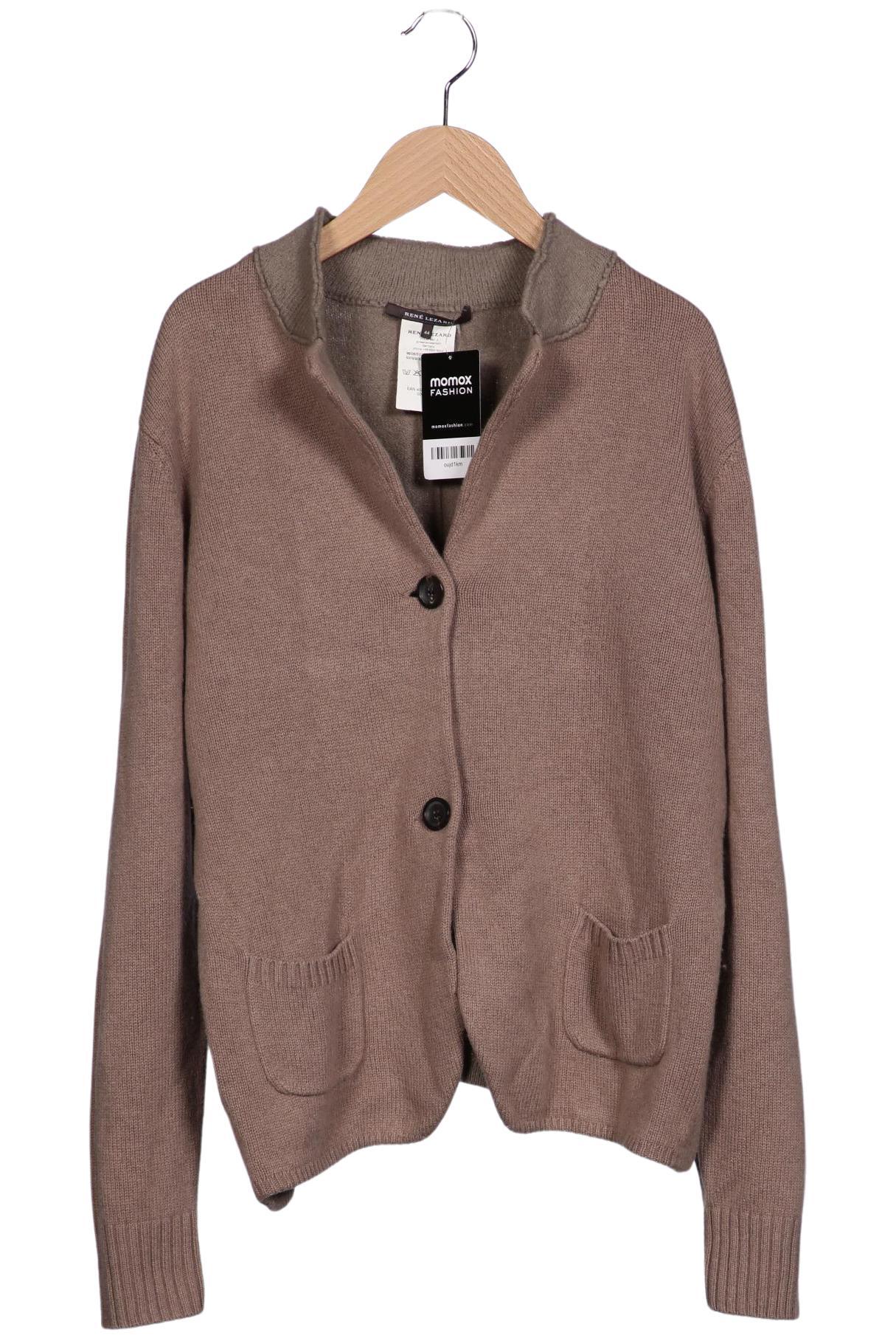 

Rene Lezard Damen Strickjacke, braun, Gr. 44