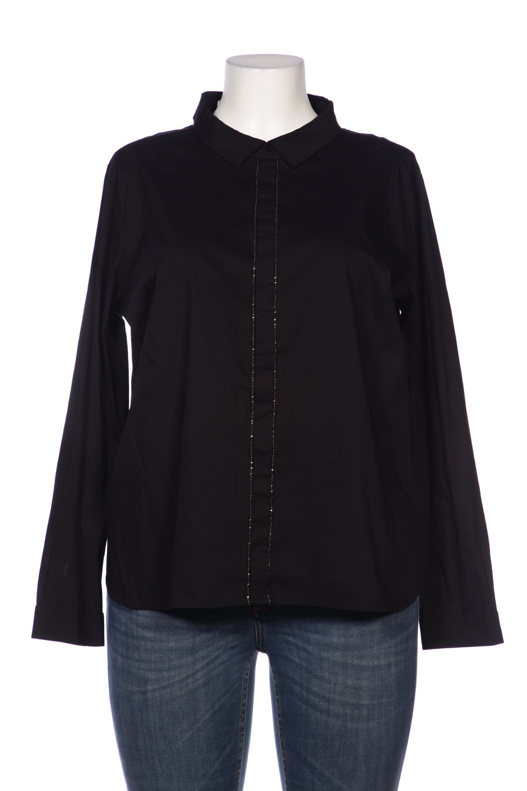 

Rene Lezard Damen Bluse, schwarz, Gr. 42