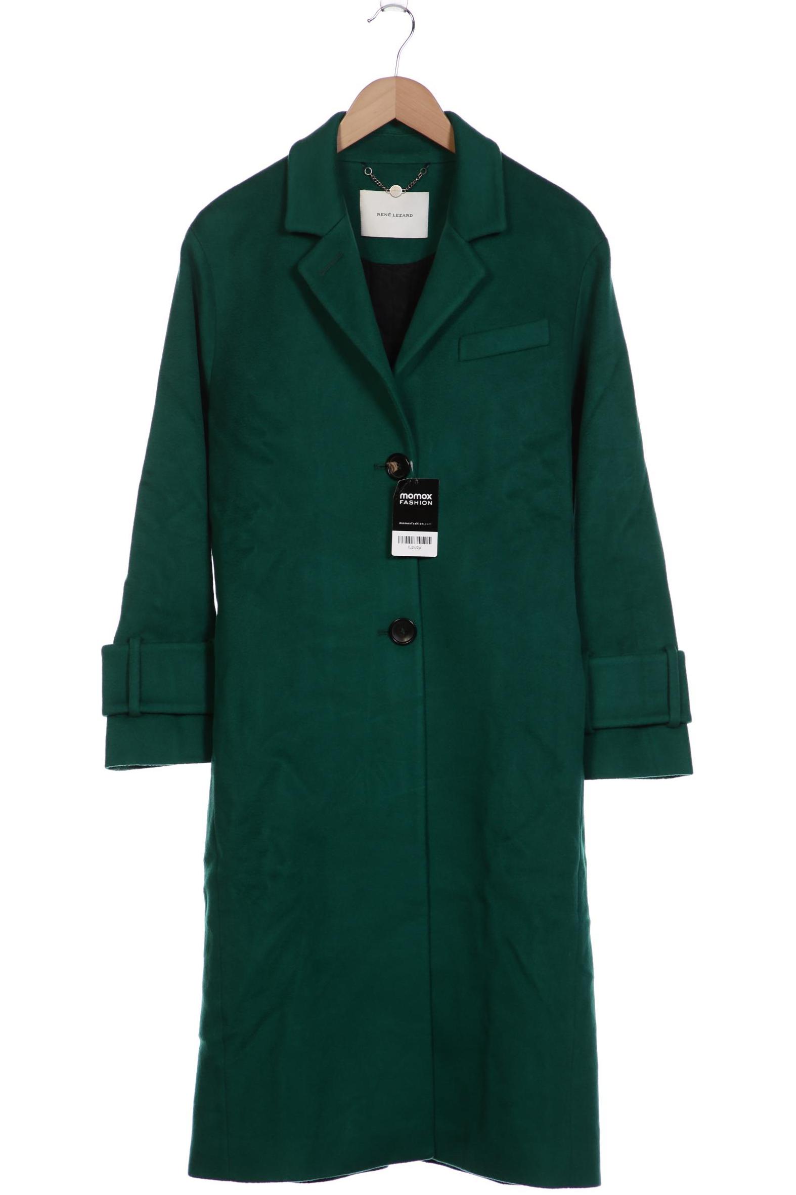 

Rene Lezard Damen Mantel, grün, Gr. 38