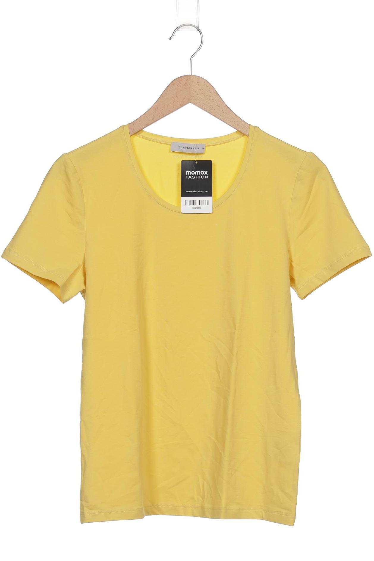 

Rene Lezard Damen T-Shirt, gelb, Gr. 40