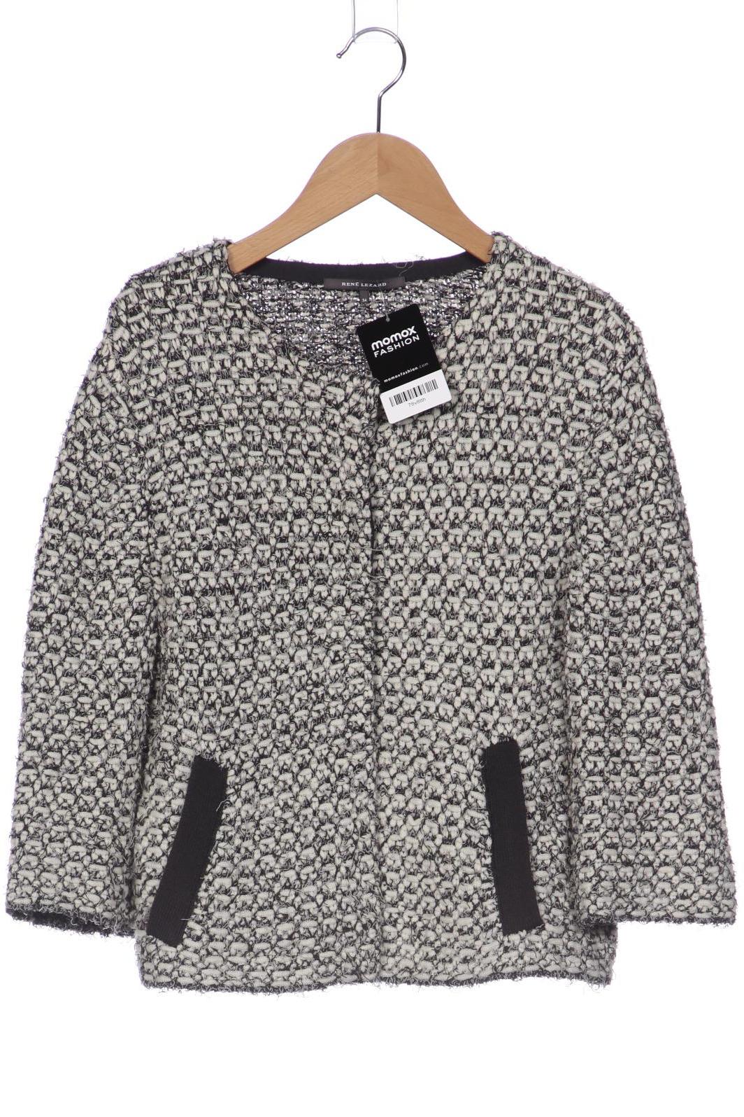 

Rene Lezard Damen Strickjacke, grau, Gr. 34