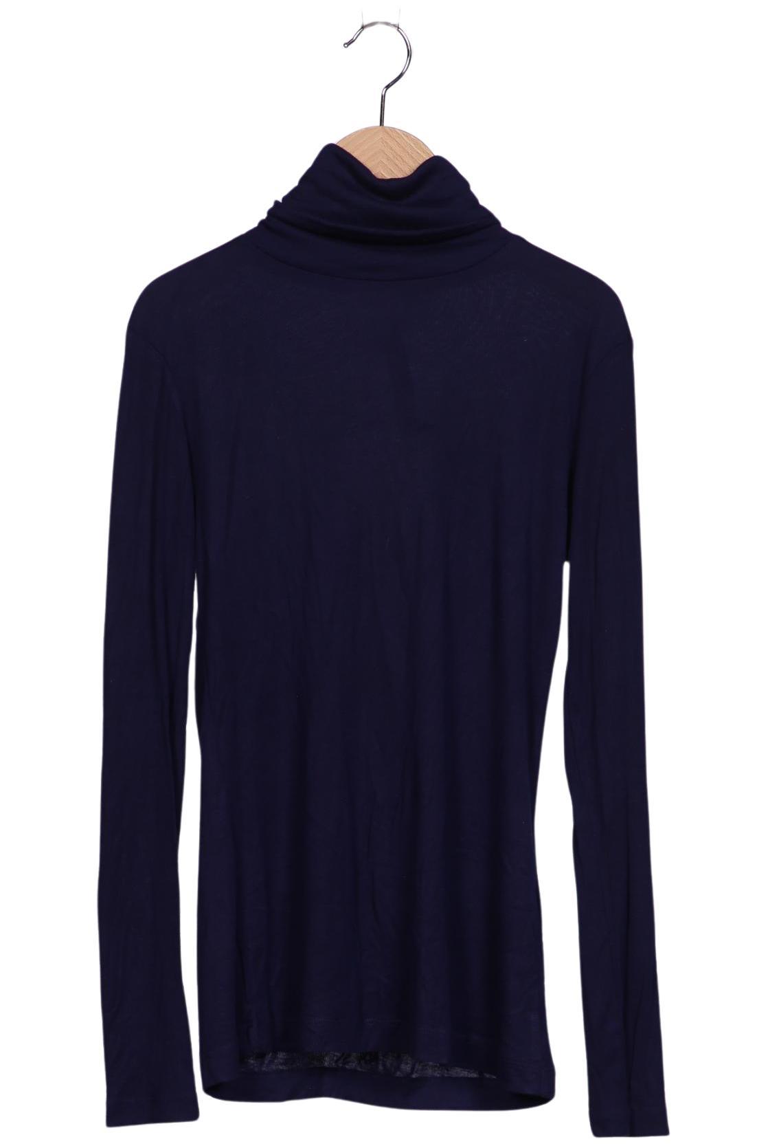 

Rene Lezard Damen Langarmshirt, marineblau, Gr. 34